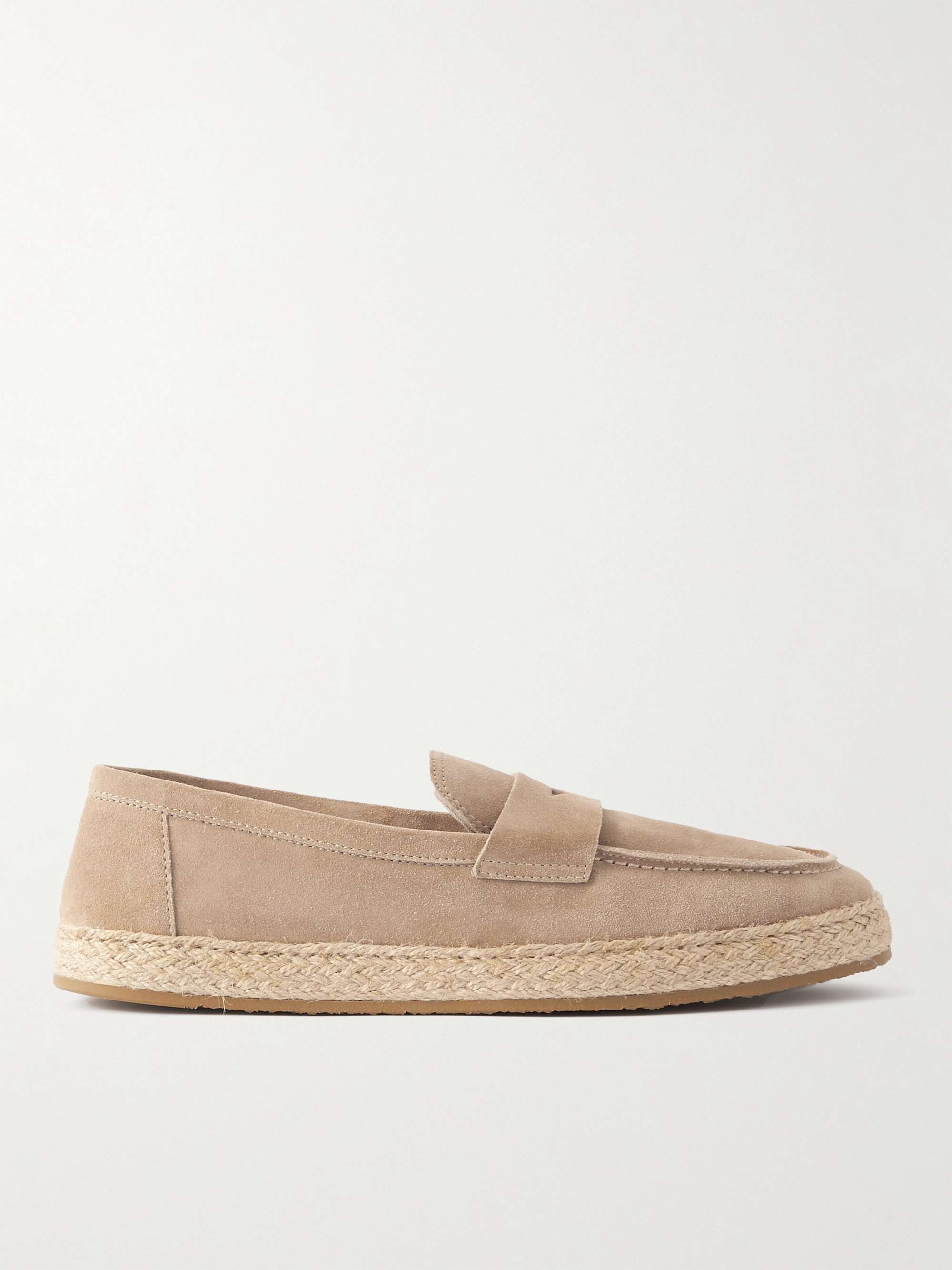 BRUNELLO CUCINELLI Suede Espadrilles for Men | MR PORTER