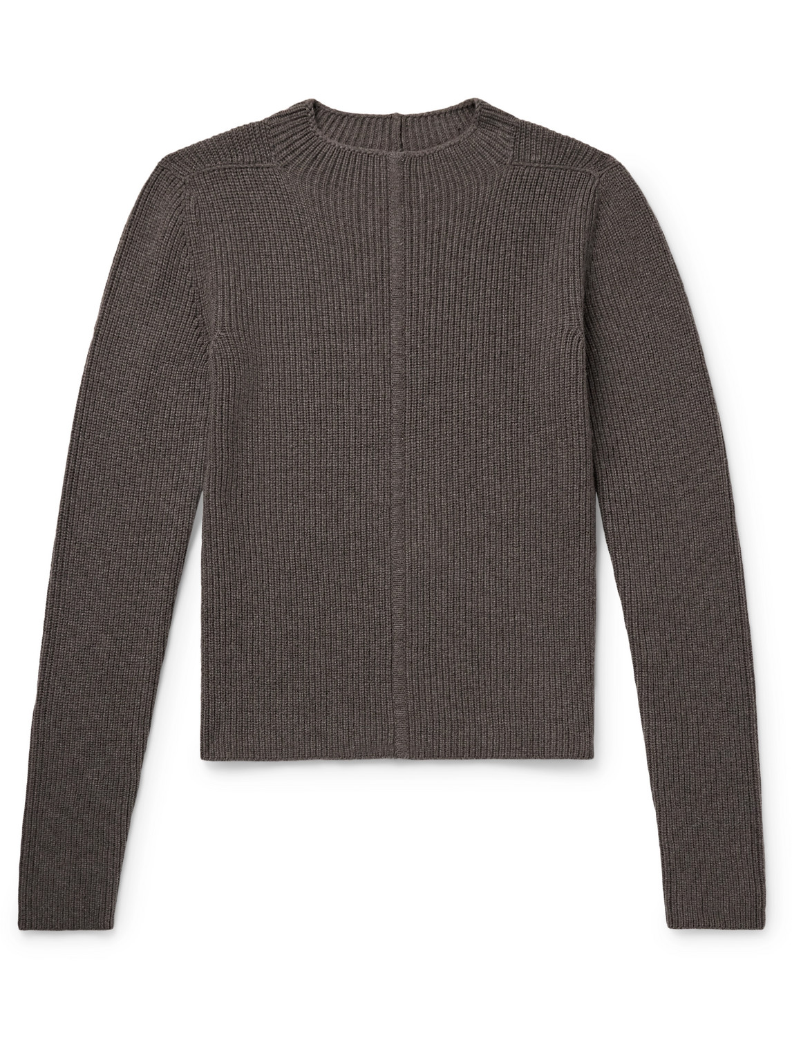 Ribbed Recycled-Cashmere and Wool-Blend Sweater