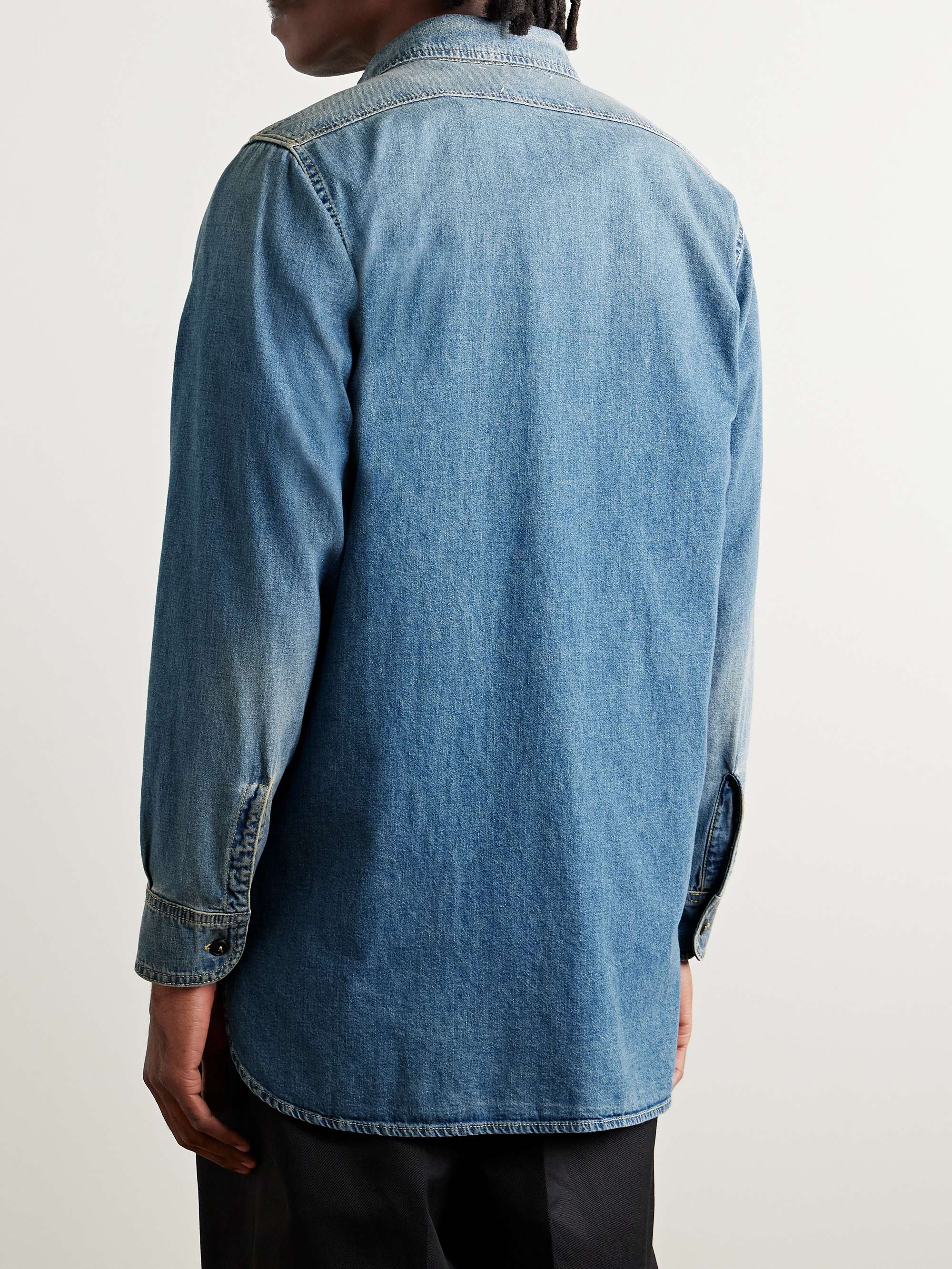 MAISON MARGIELA Denim Shirt for Men | MR PORTER MAISON MARGIELA Denim Shirt for Men | MR PORTER