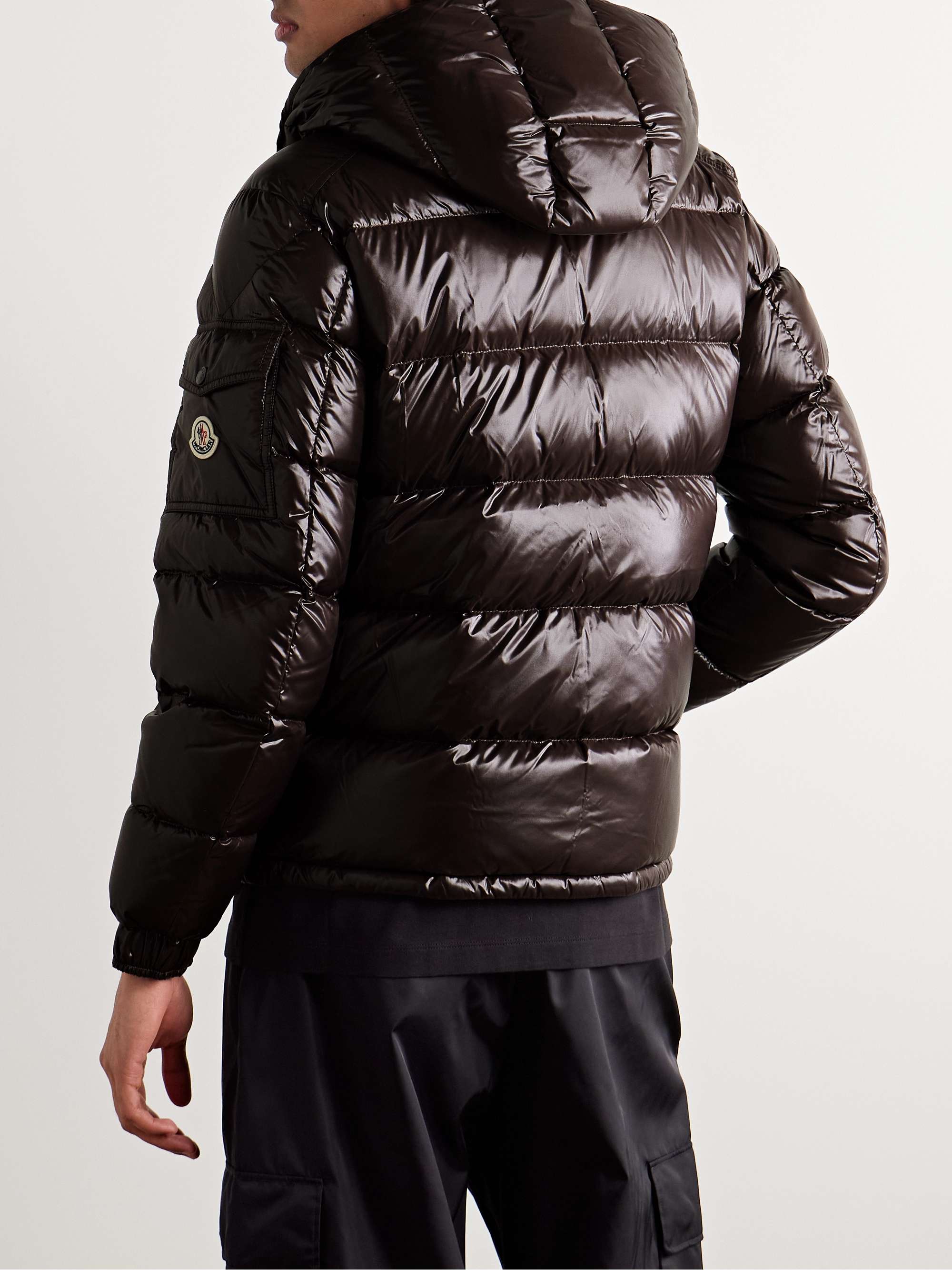 MONCLER Maya Quilted Shell Hooded Down Jacket