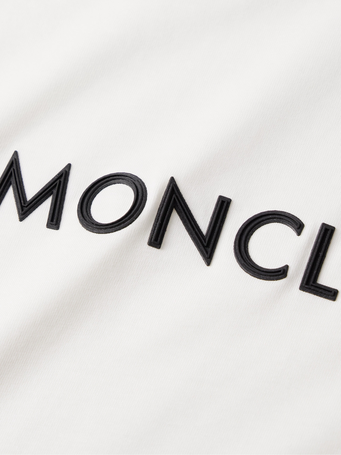 Moncler Double Logo T-shirt In White