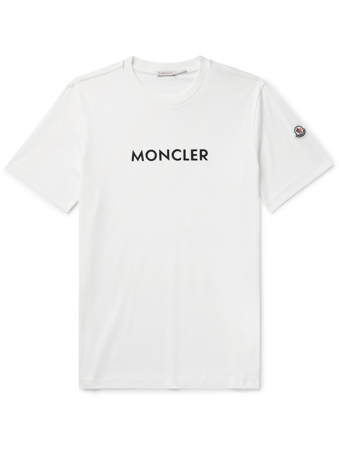 Moncler Double Logo T-shirt In White