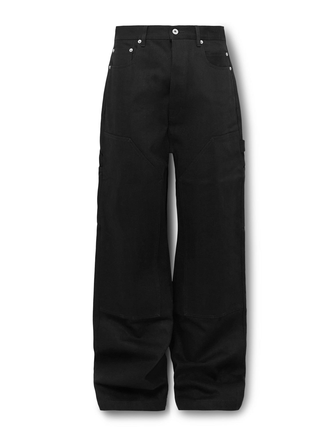 パンツ rivett double knee denim BLACK Rick Owens DRKSHDW Geth Jeans - Made In Japan 16oz Black