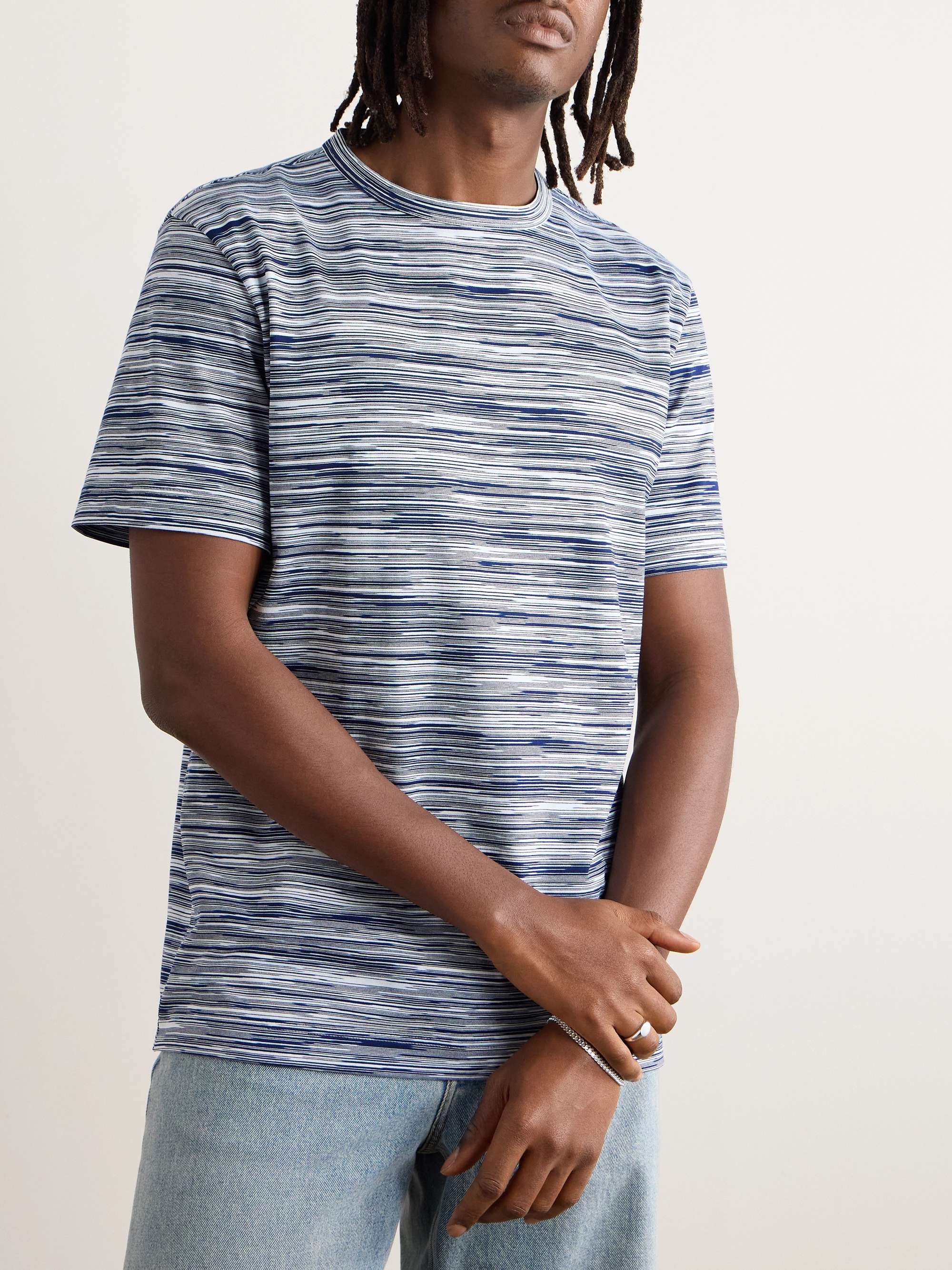 MISSONI Space-Dyed Cotton-Jersey T-Shirt