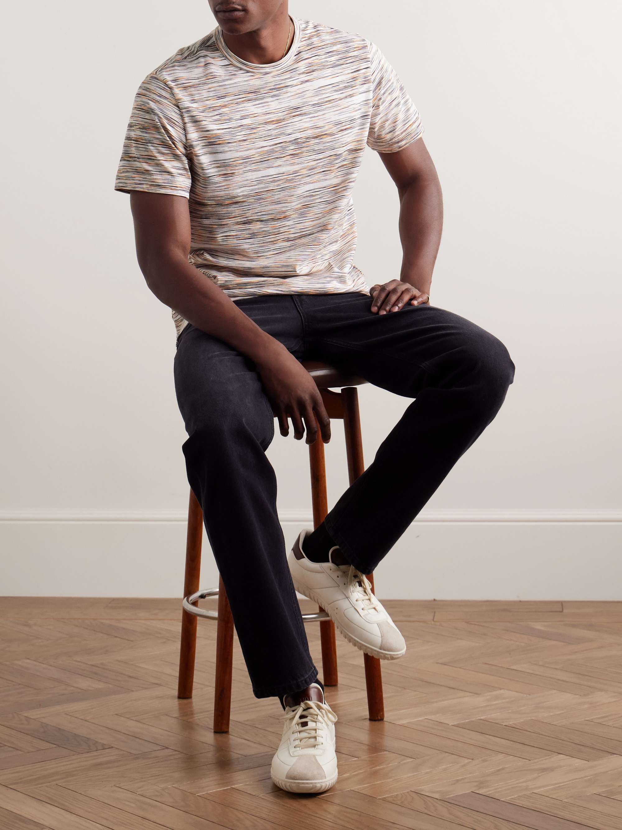 MISSONI Space-Dyed Cotton-Jersey T-Shirt