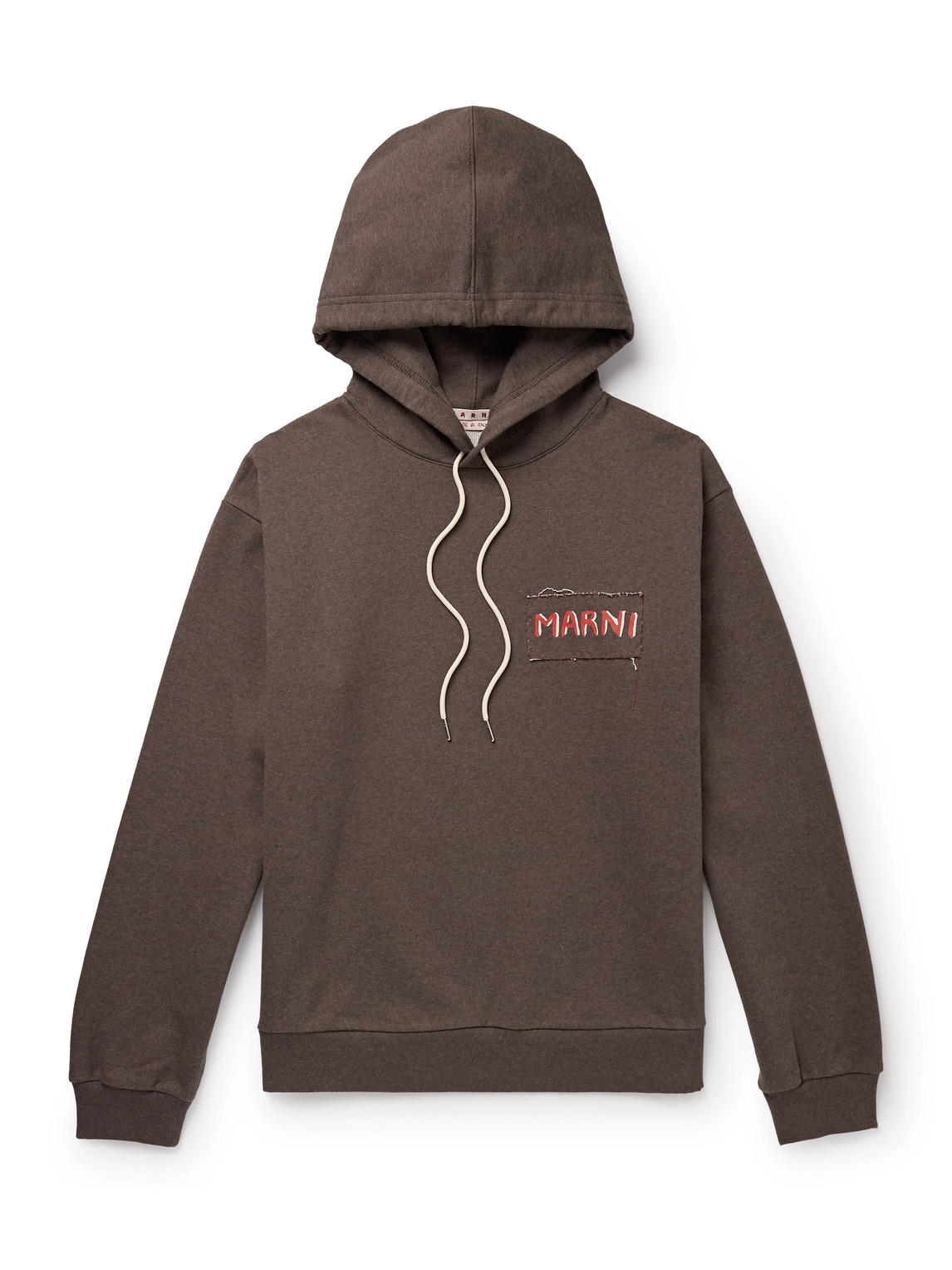Logo-Print Cotton-Jersey Hoodie