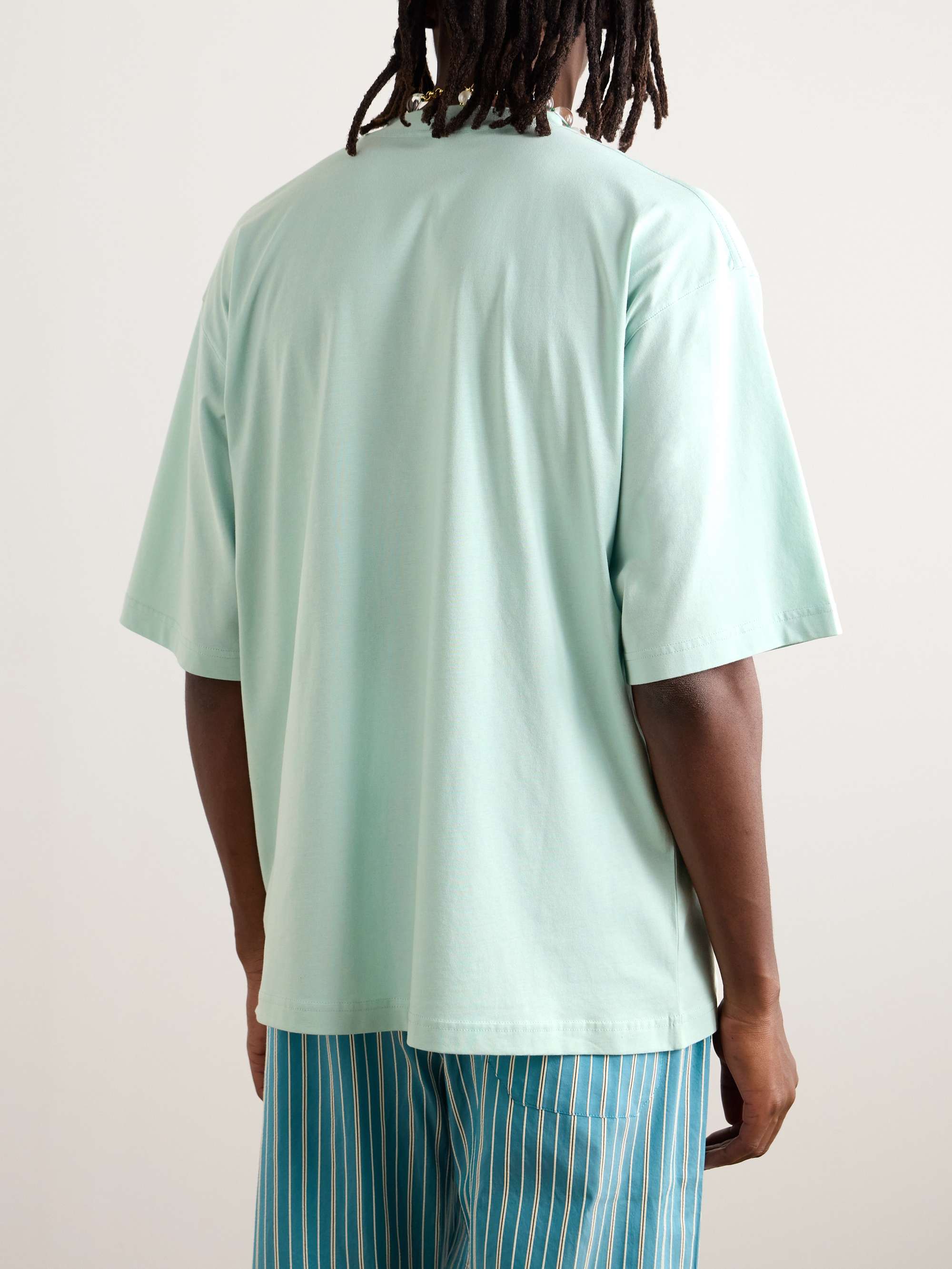MARNI Logo-Print Cotton-Jersey T-Shirt
