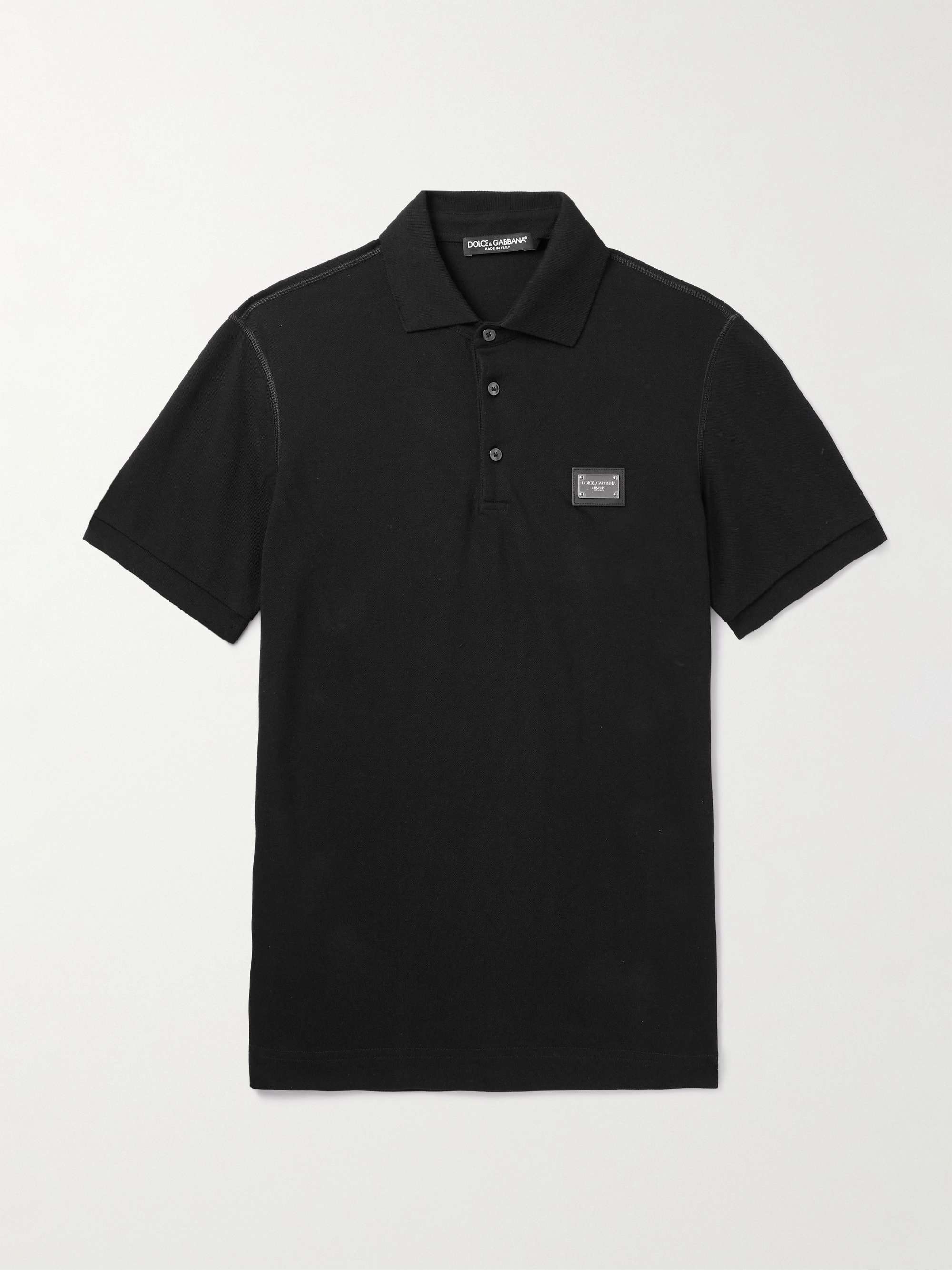 SAINT LAURENT Cotton-Piqué Polo Shirt for Men | MR PORTER SAINT LAURENT Cotton-Piqué Polo Shirt for Men | MR PORTER