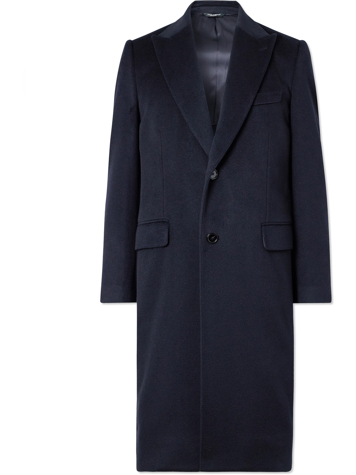 Dolce&Gabbana Brushed Cashmere Coat