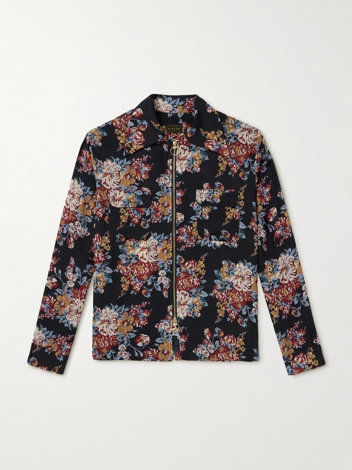 KAPITAL Floral-Print Twill Jacket - Men