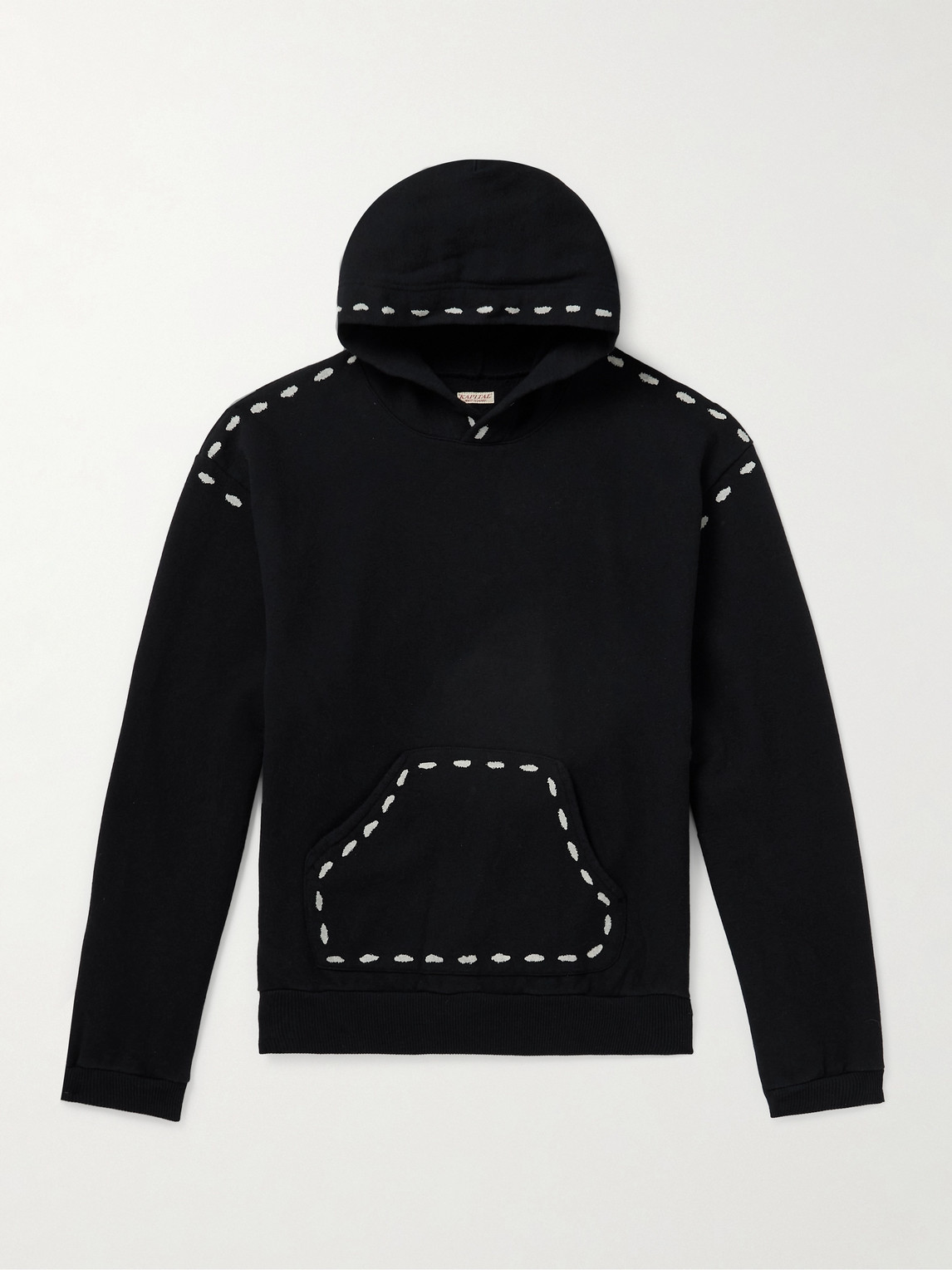 KAPITAL Marionette Printed Cotton-Jersey Hoodie - Men