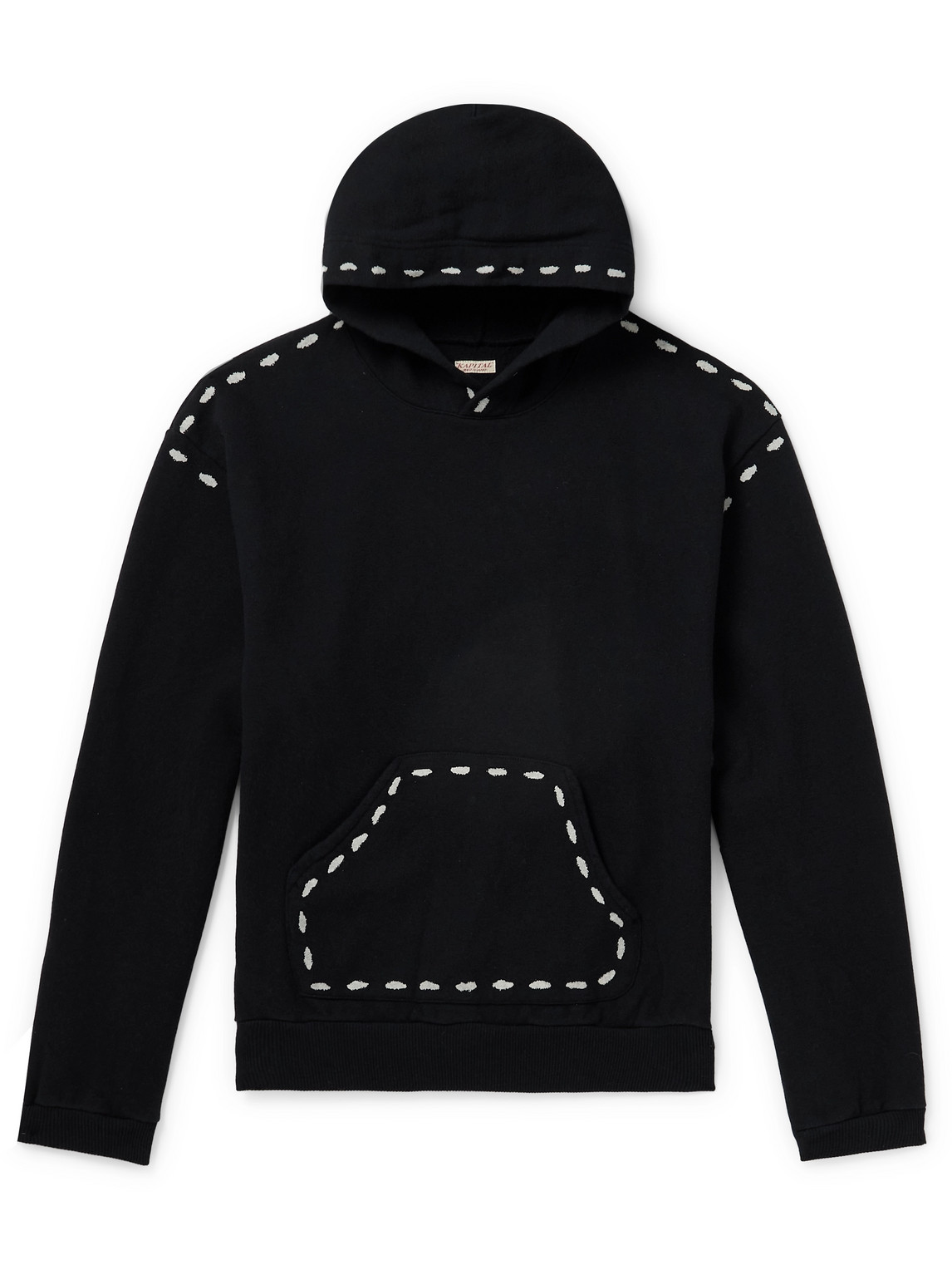 Marionette Printed Cotton-Jersey Hoodie