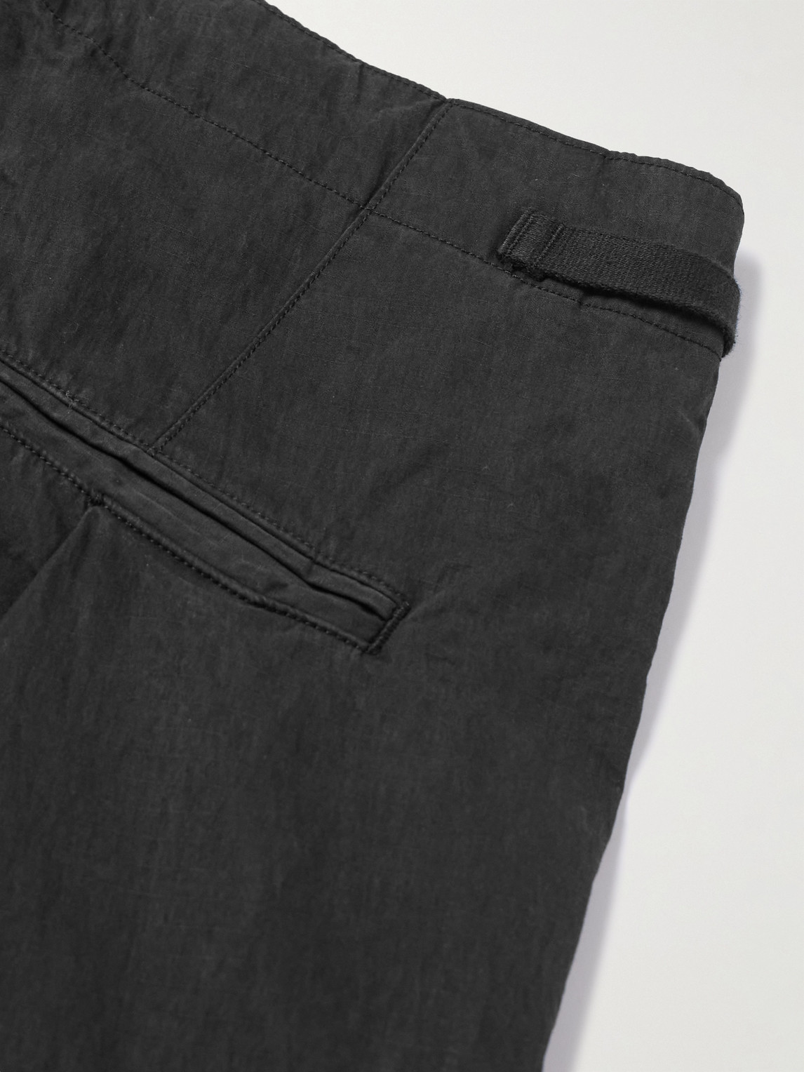 KAPITAL JUMBO WIDE-LEG COTTON-BLEND RIPSTOP CARGO TROUSERS