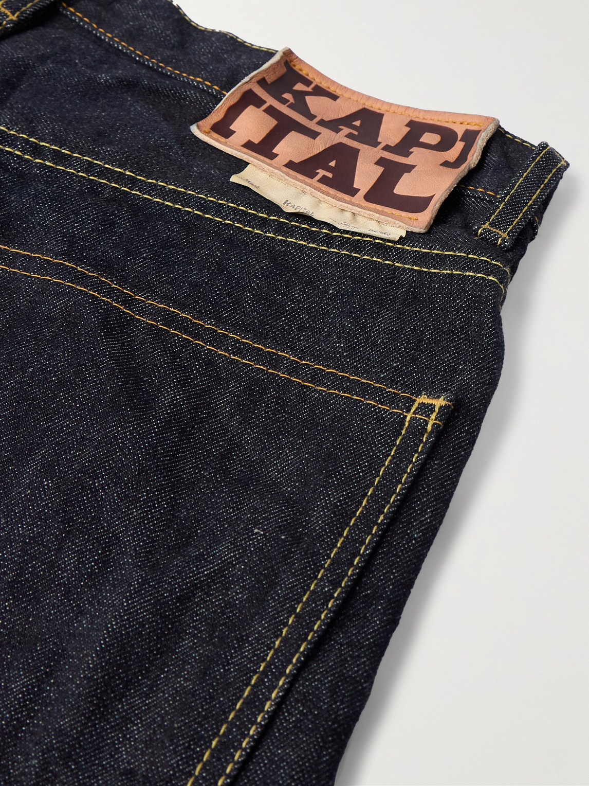 Kapital Straight-leg Jeans In Blue