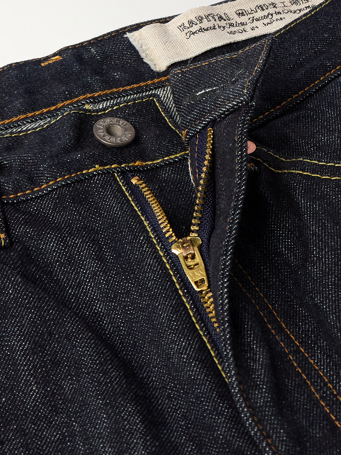 Kapital Straight-leg Jeans In Blue