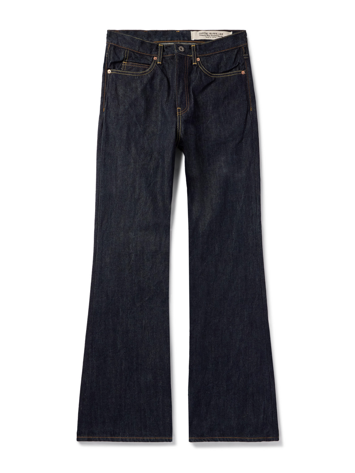 Kapital Flared Jeans In Blue