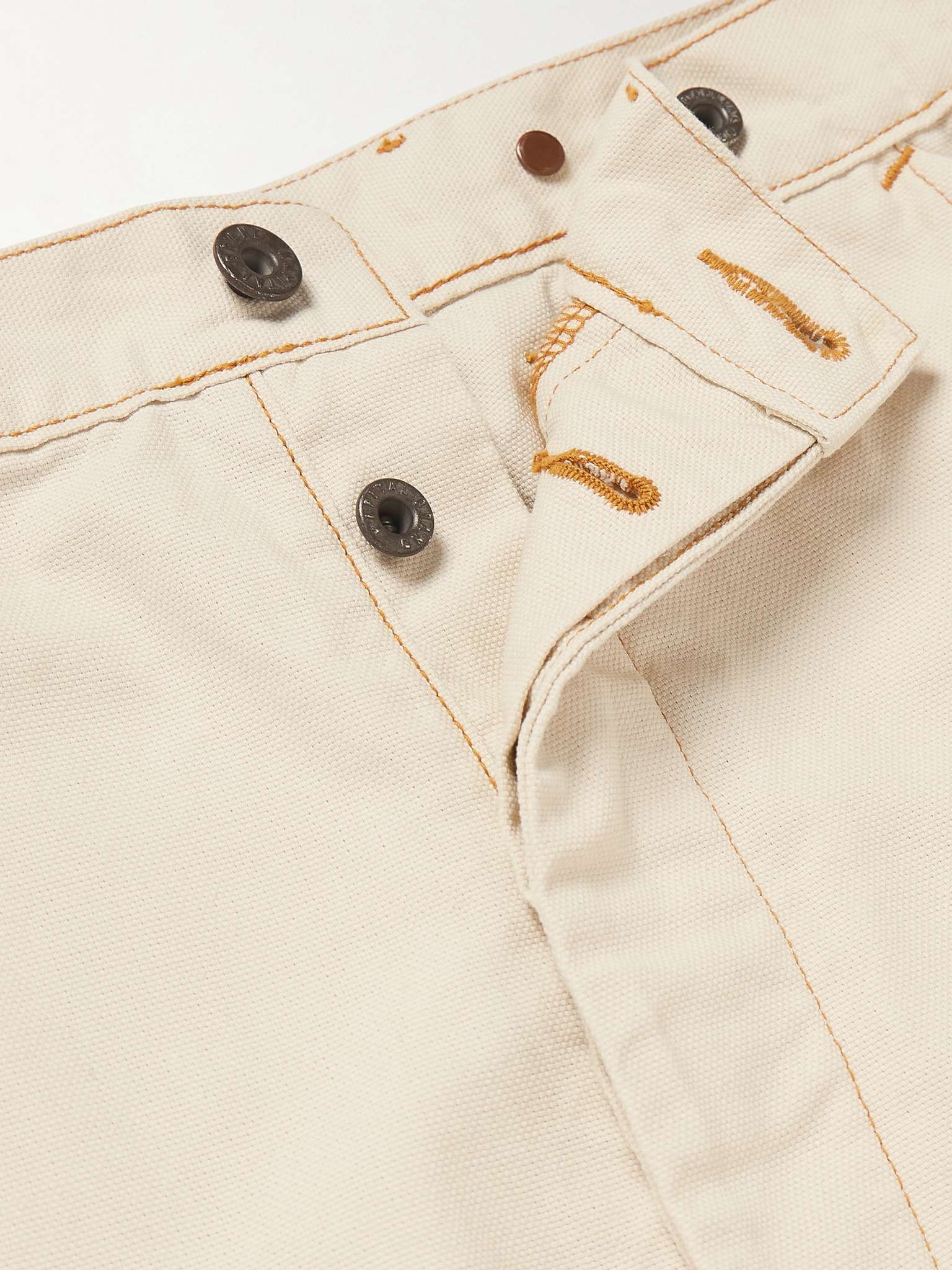 NVYSKN Mens Cotton Canvas Utility Trousers