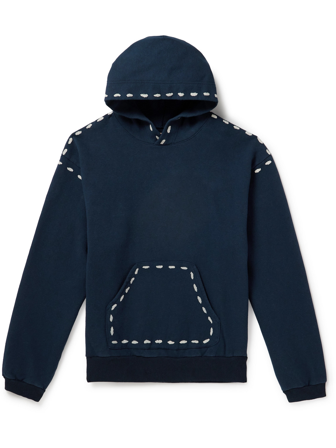 Marionette Printed Cotton-Jersey Hoodie