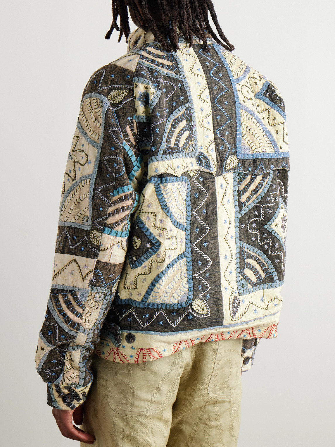 Kartik Research - Baracuta Patchwork Embroidered Quilted Cotton