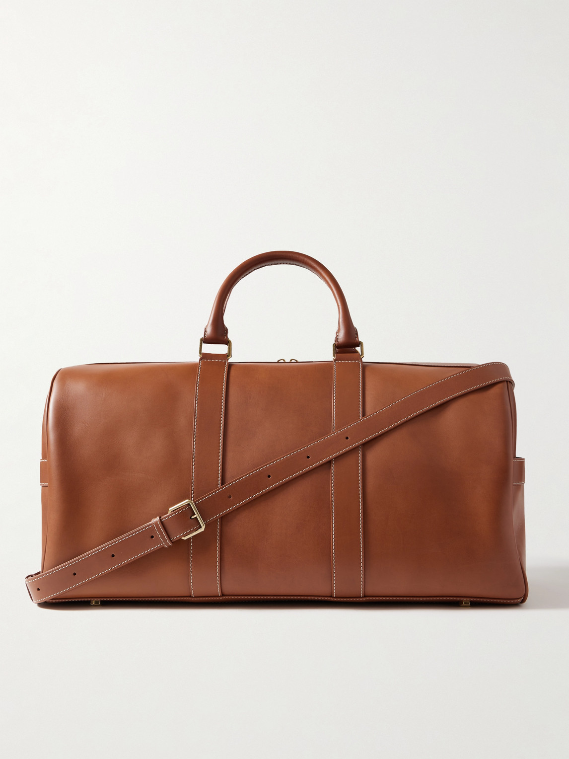 Bottega Veneta Cabin Leather Duffle Bag - Men