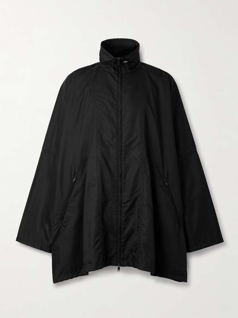 The Row — Marty Oversized Canvas Zip-Up Jacket