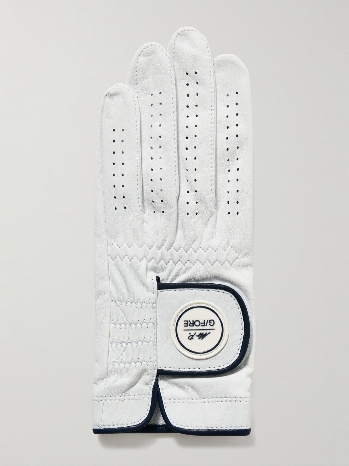 + G/FORE Golf Logo-Appliquéd Leather Gloves