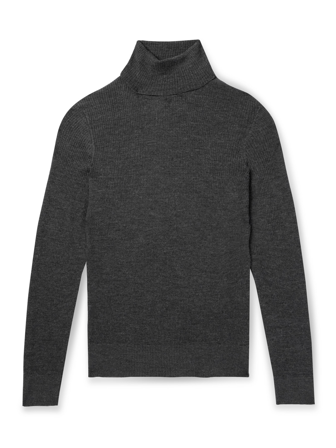 Slim-Fit Cashmere and Silk-Blend Rollneck Sweater