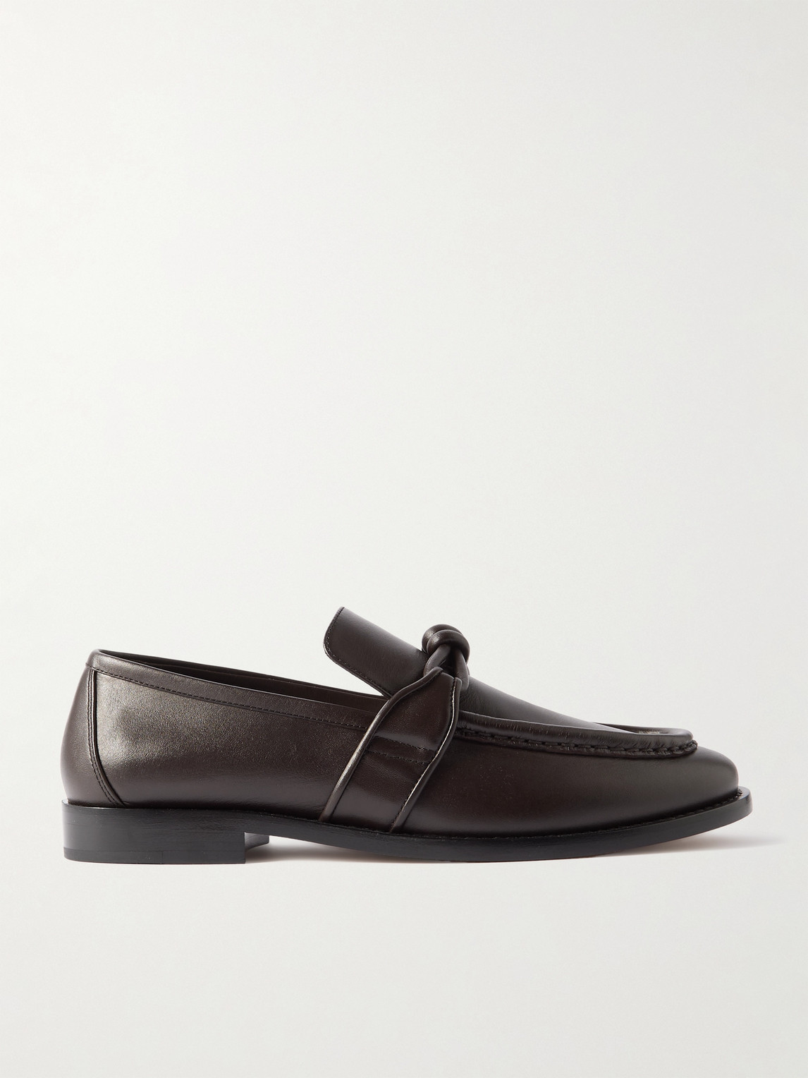 Bottega Veneta Astaire Knot-Detailed Leather Loafers - Men
