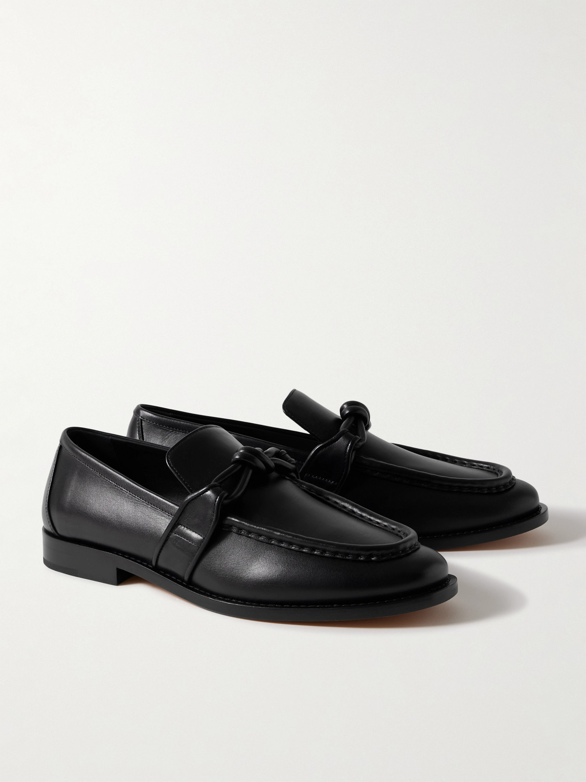 Astaire Knot-Detailed Loafers