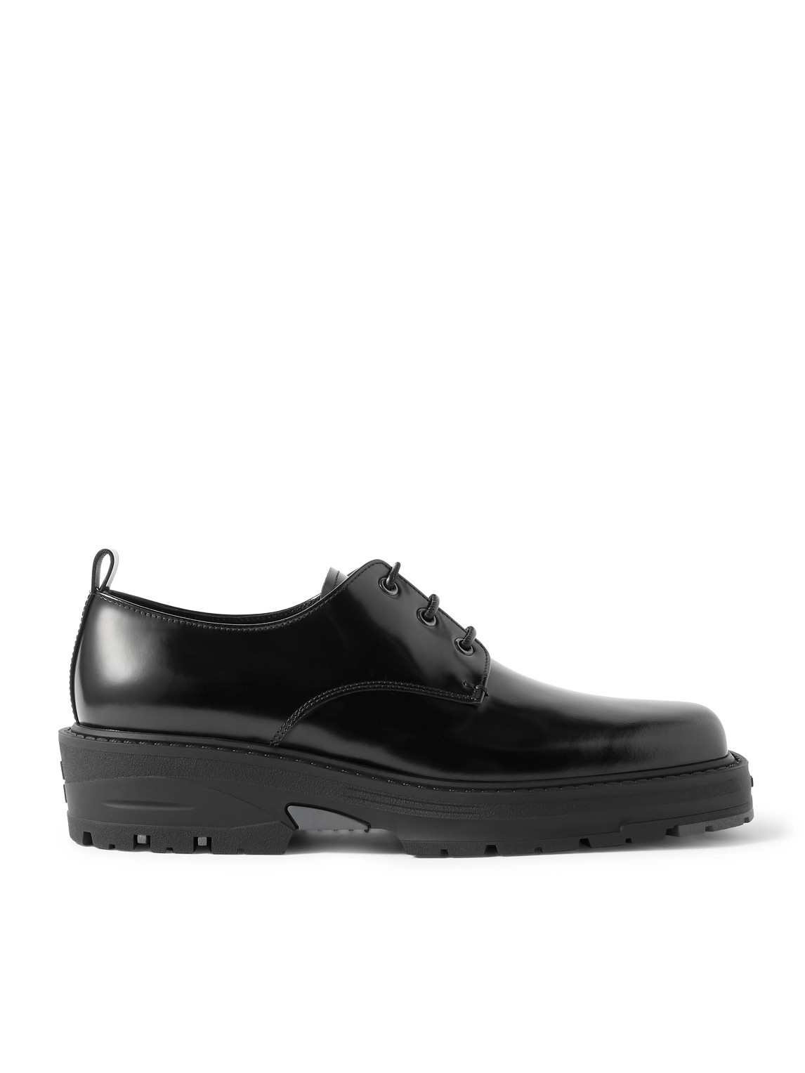 Patent-Leather Derby Shoes