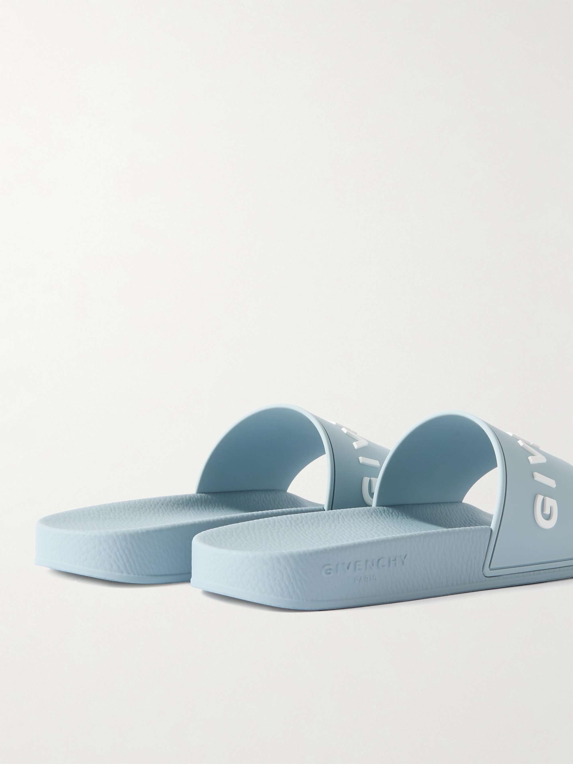 GIVENCHY Logo-Embossed Rubber Slides