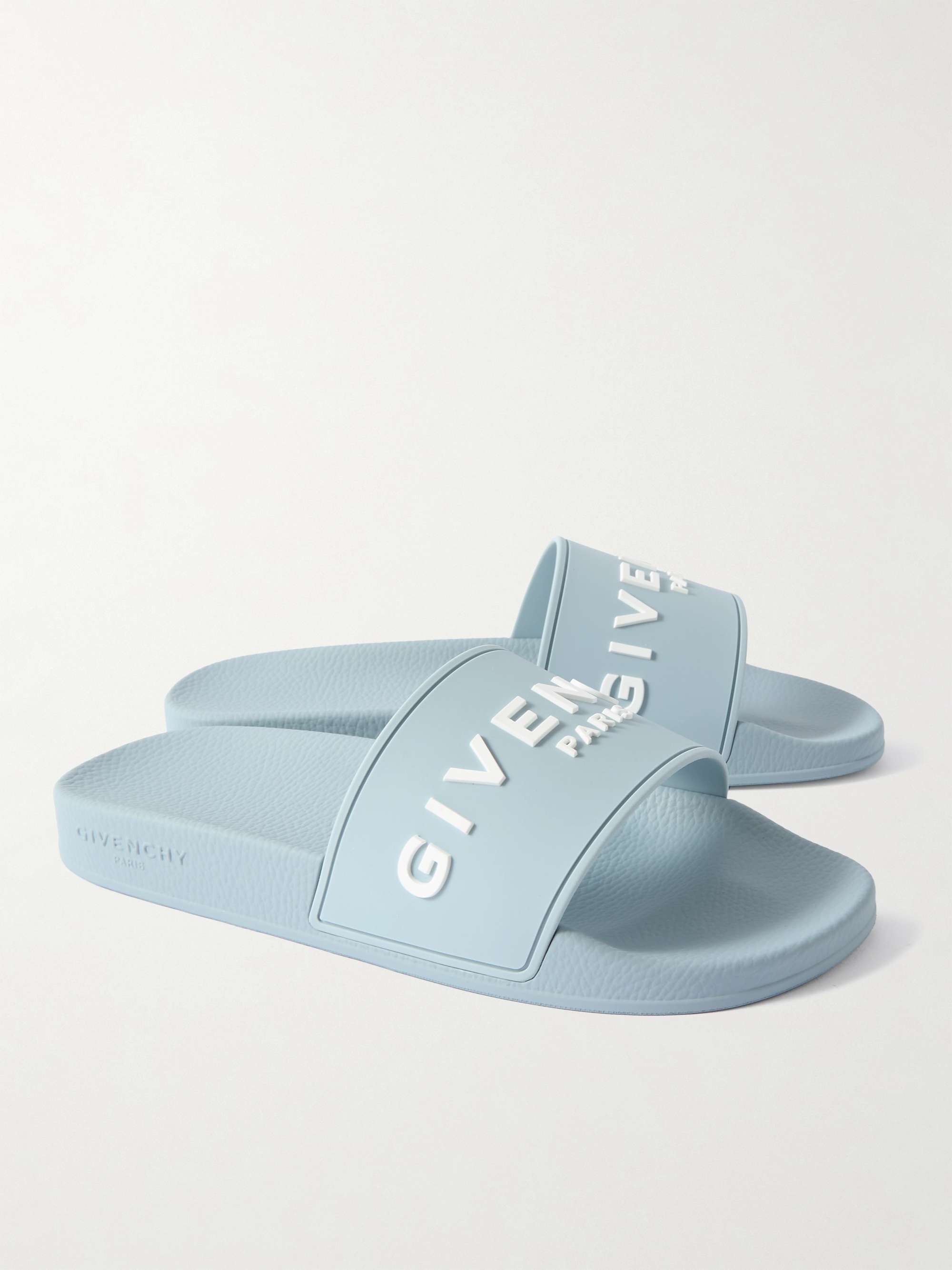 GIVENCHY Logo-Embossed Rubber Slides