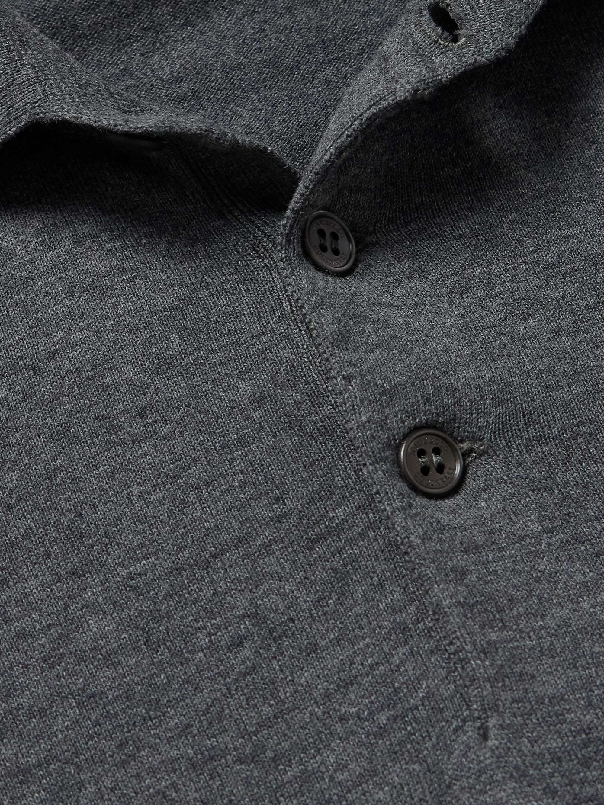BRUNELLO CUCINELLI Knitted Cotton Polo Shirt