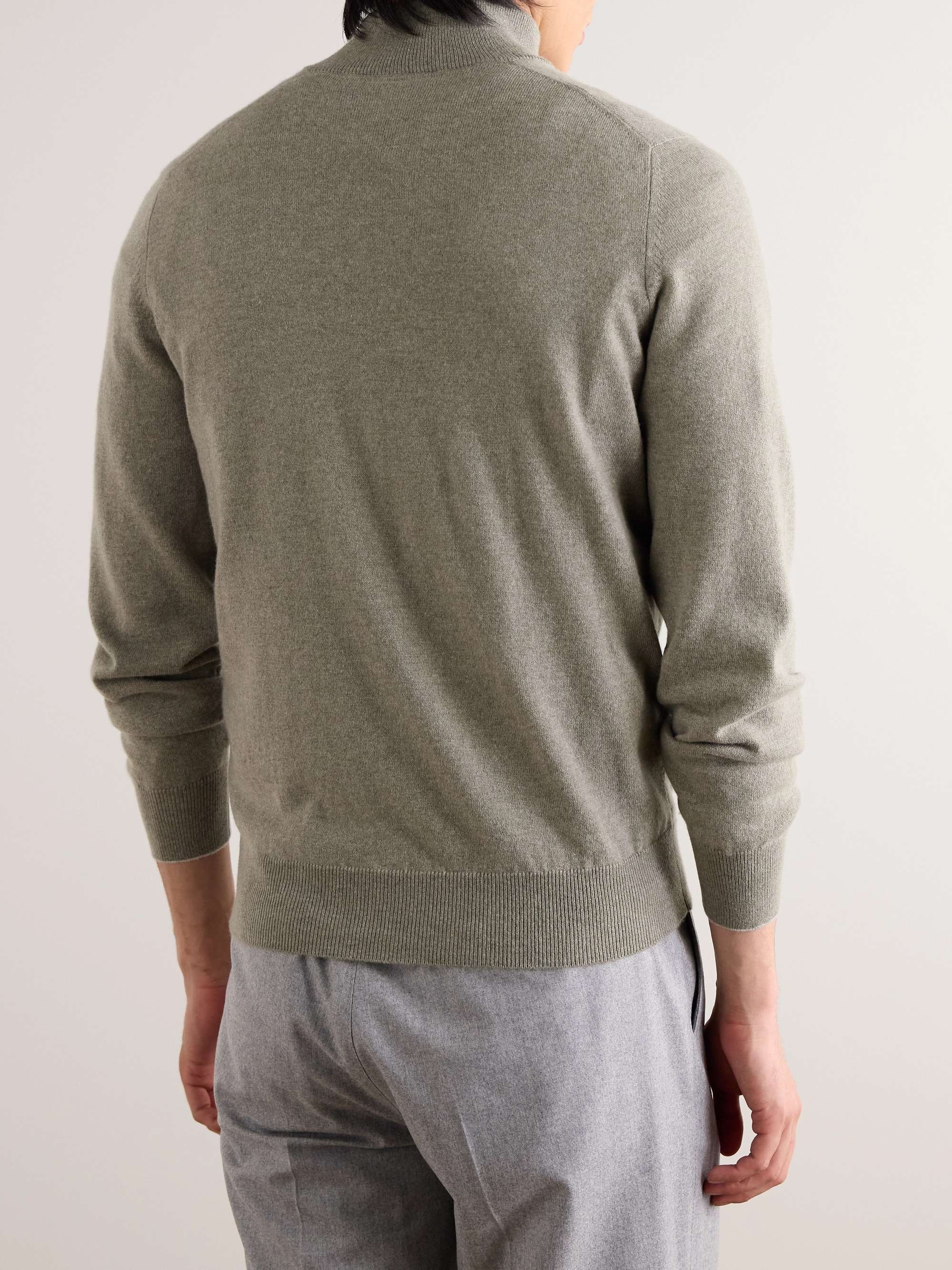 BRUNELLO CUCINELLI Cashmere Half-Zip Sweater