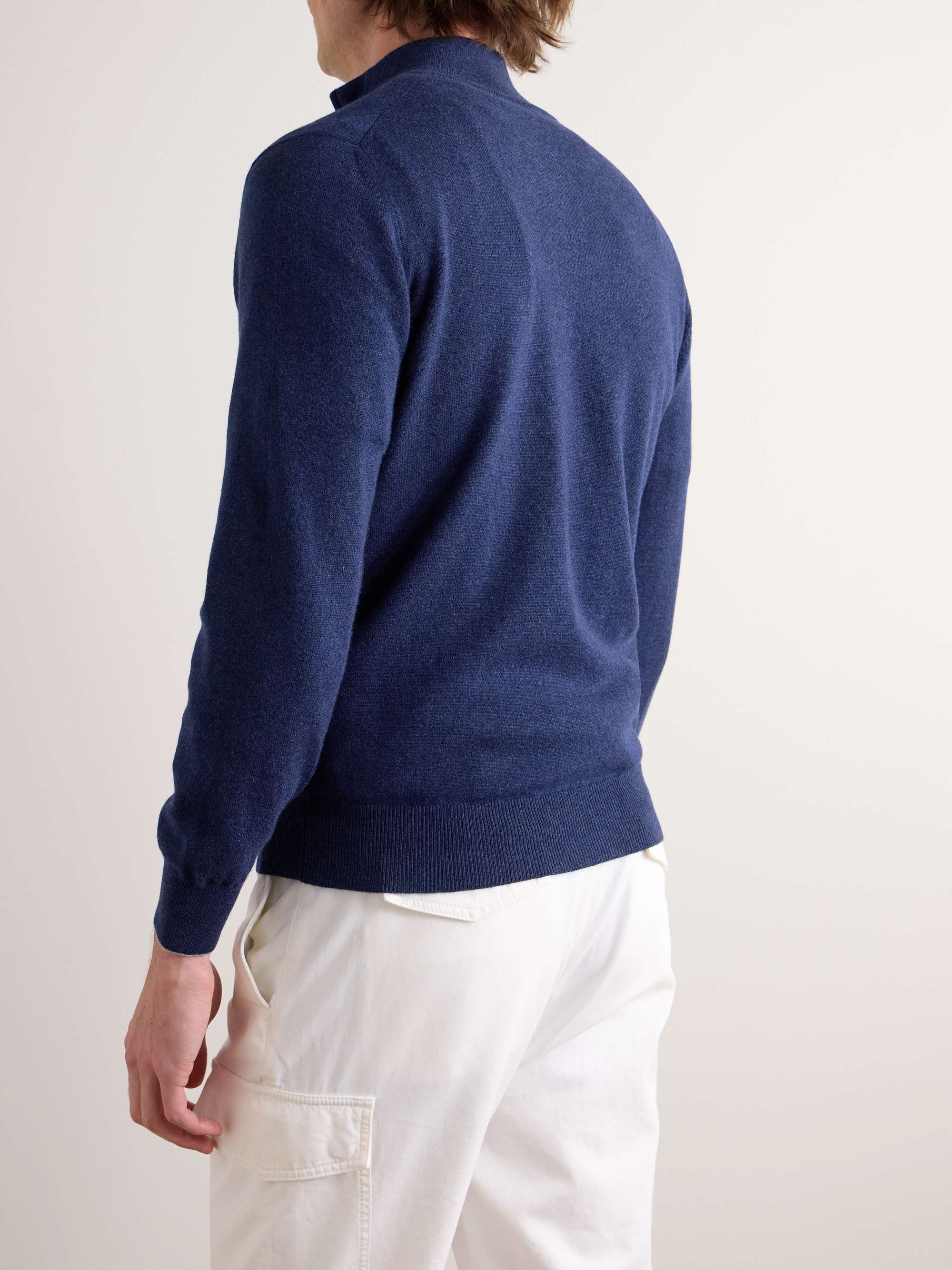 BRUNELLO CUCINELLI Cashmere Half-Zip Sweater