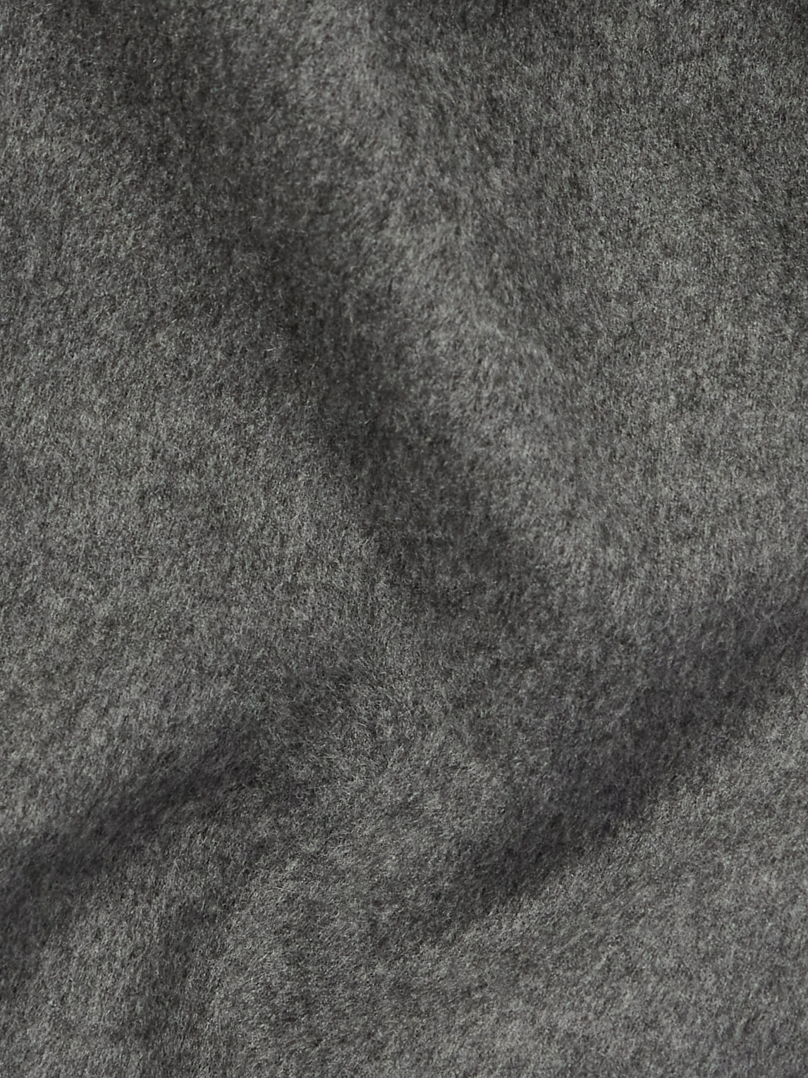 Shop Brunello Cucinelli Shearling-trimmed Padded Cashmere Bomber Jacket In Gray