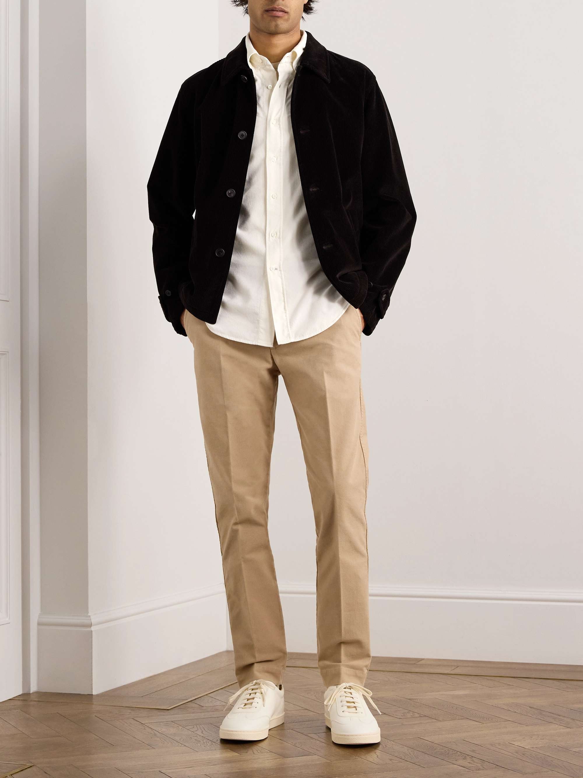 BRUNELLO CUCINELLI Slim-Fit Cotton-Corduroy Shirt