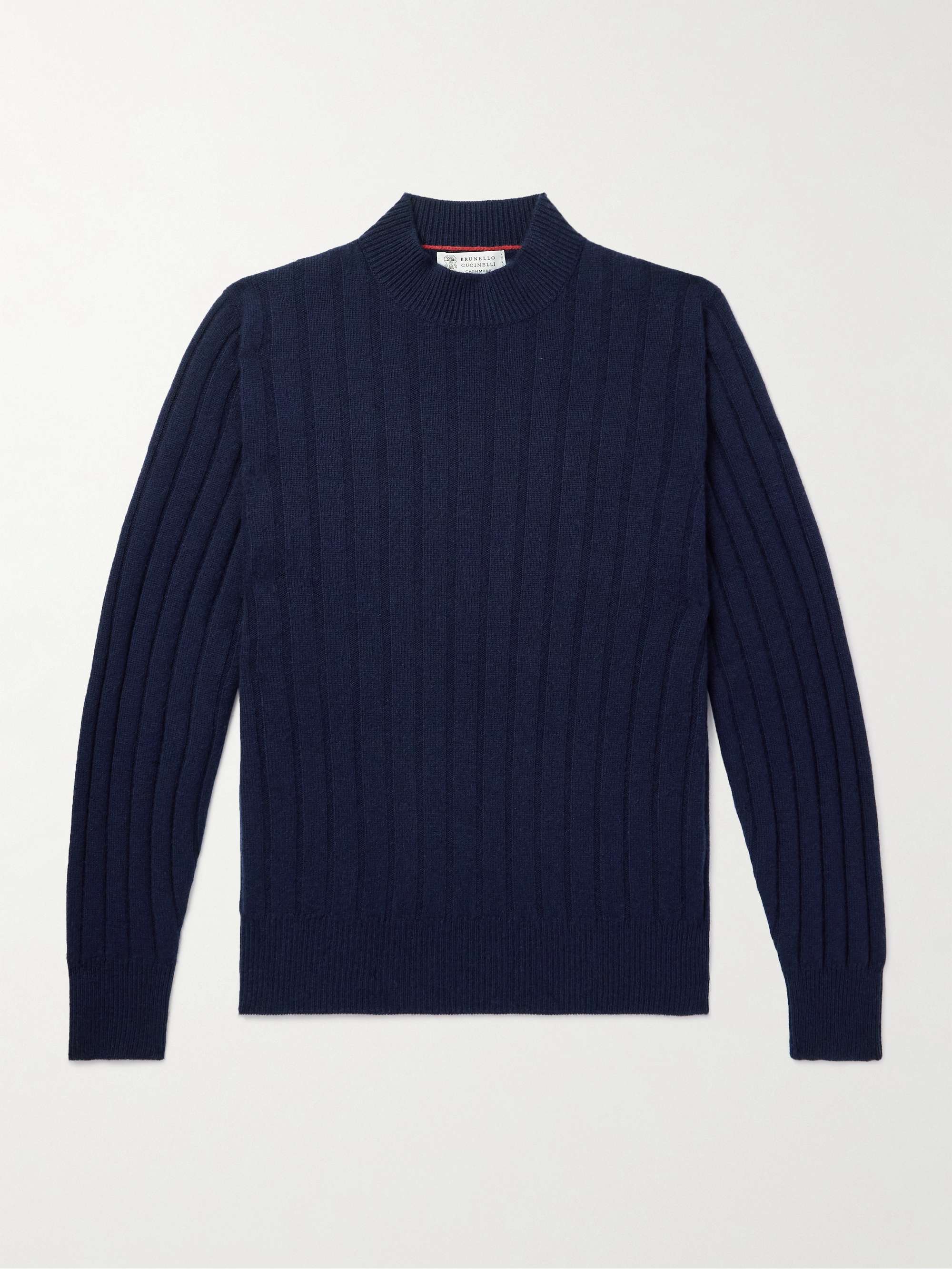 BRUNELLO CUCINELLI カシミヤ セーター ネイビー