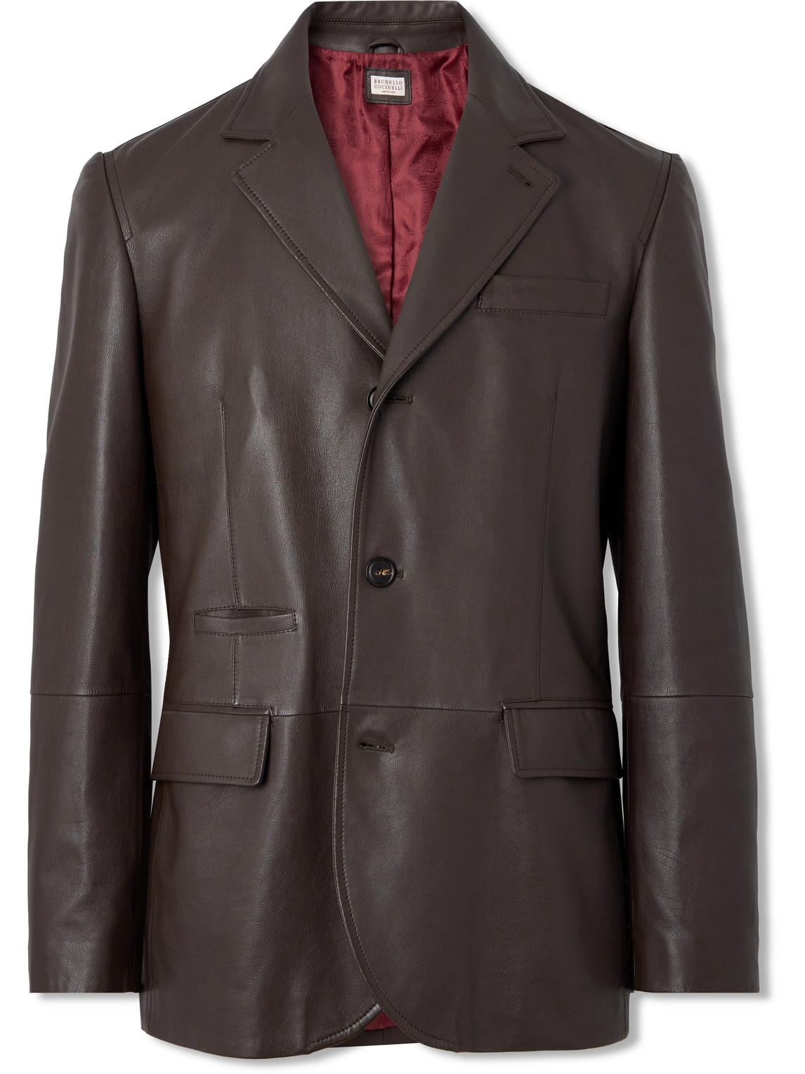 Leather Blazer