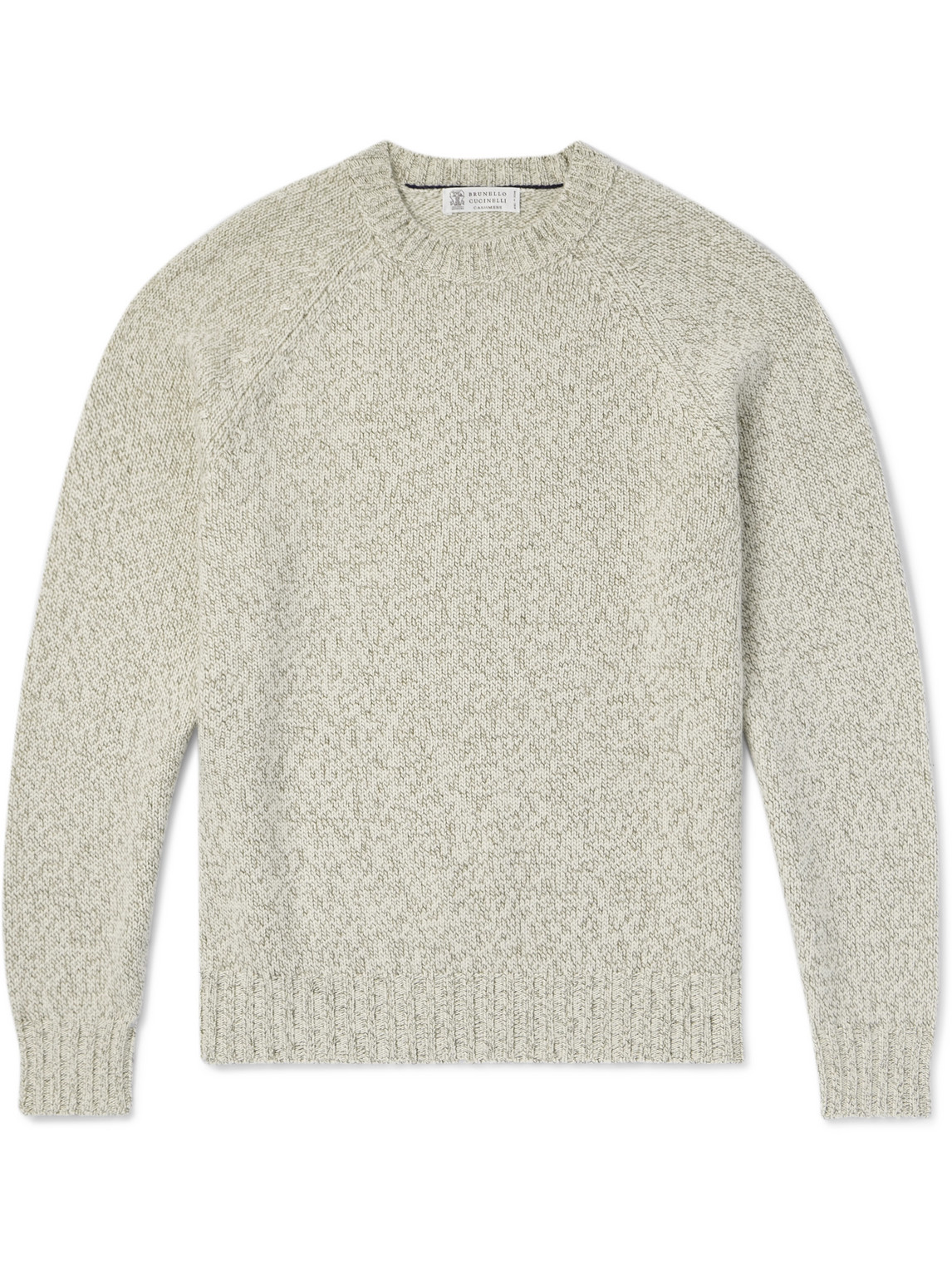 Brunello Cucinelli Cashmere Sweater In Green