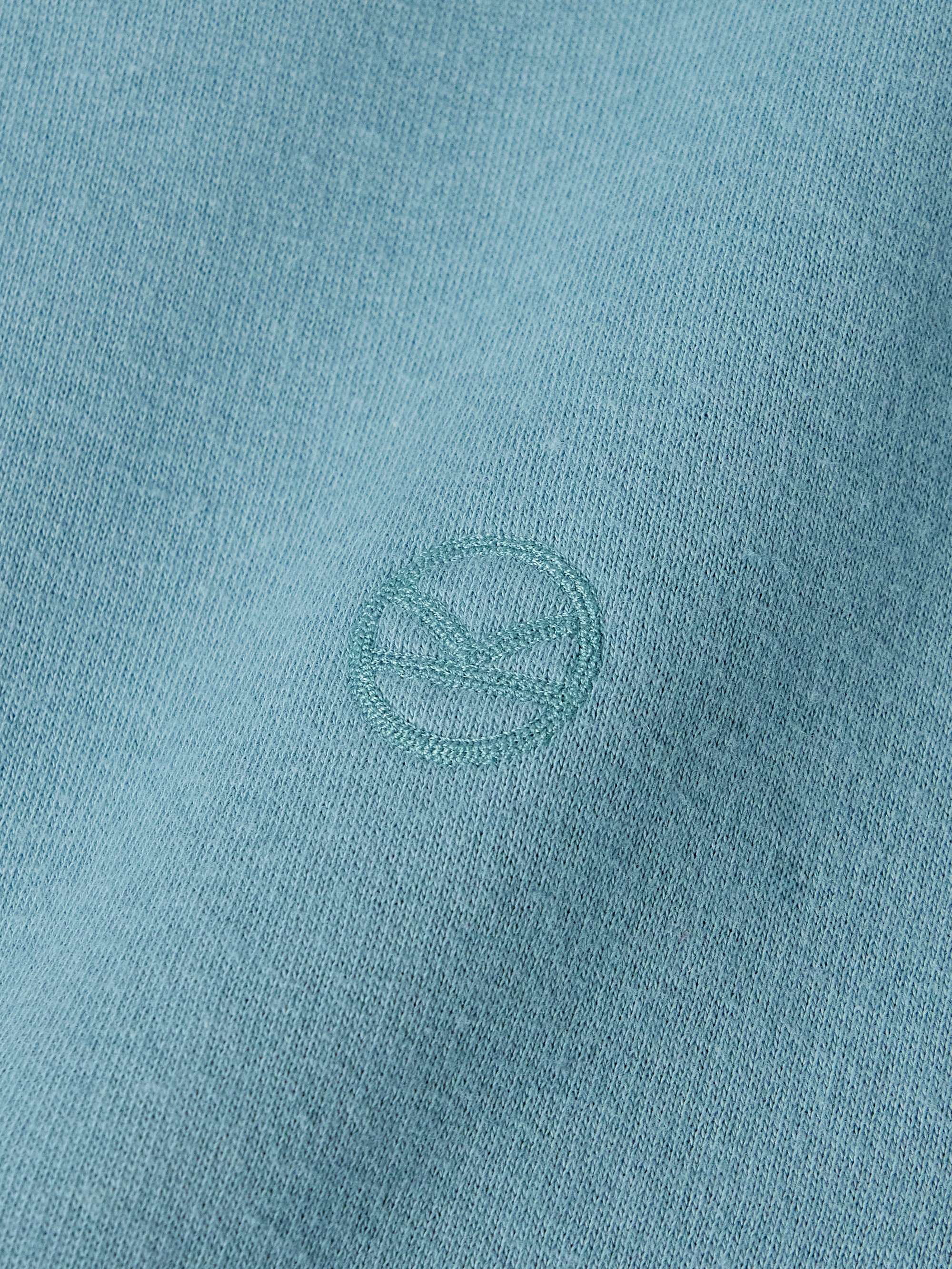 KINGSMAN Cotton and Cashmere-Blend Zip-Up Hoodie