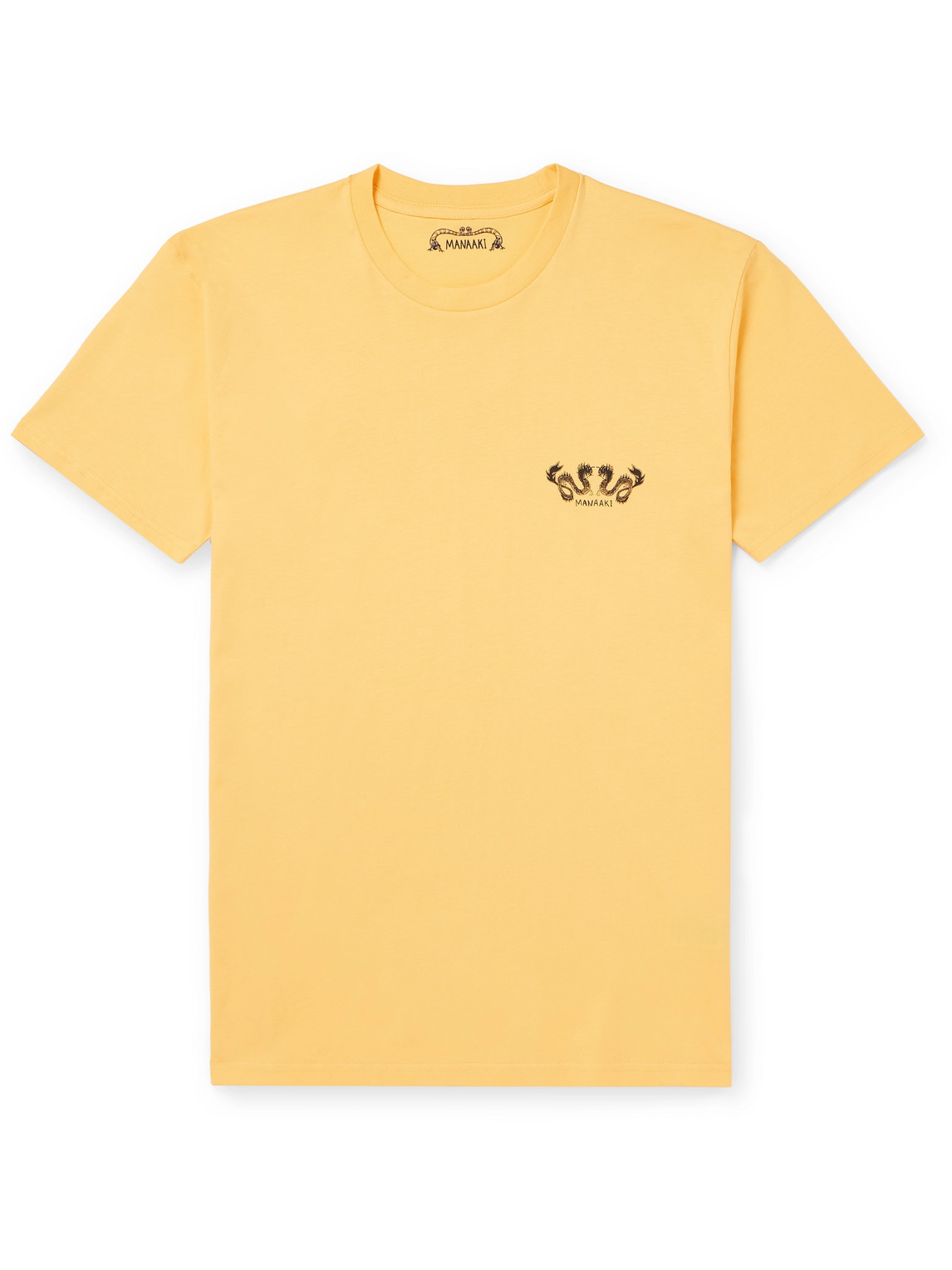 Taniwha Logo-Print Cotton-Jersey T-Shirt