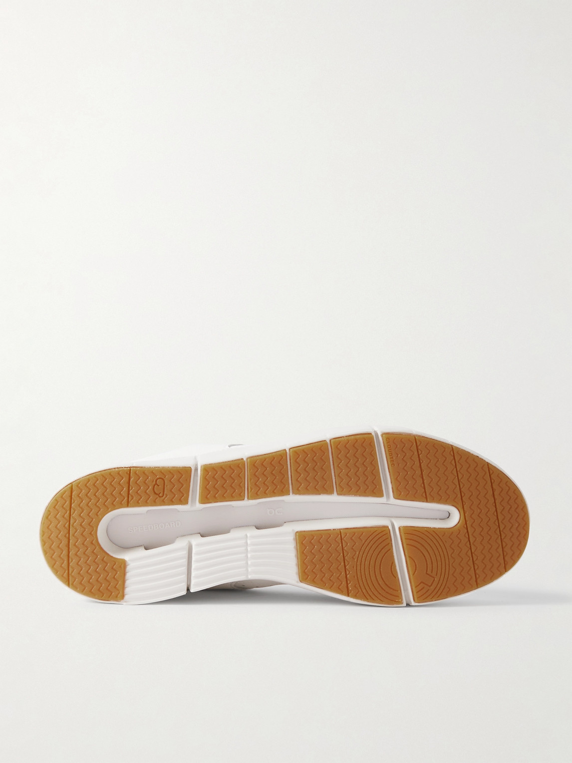 On Roger Federer The Roger Clubhouse Faux Leather, Mesh And Faux Suede Sneakers In White