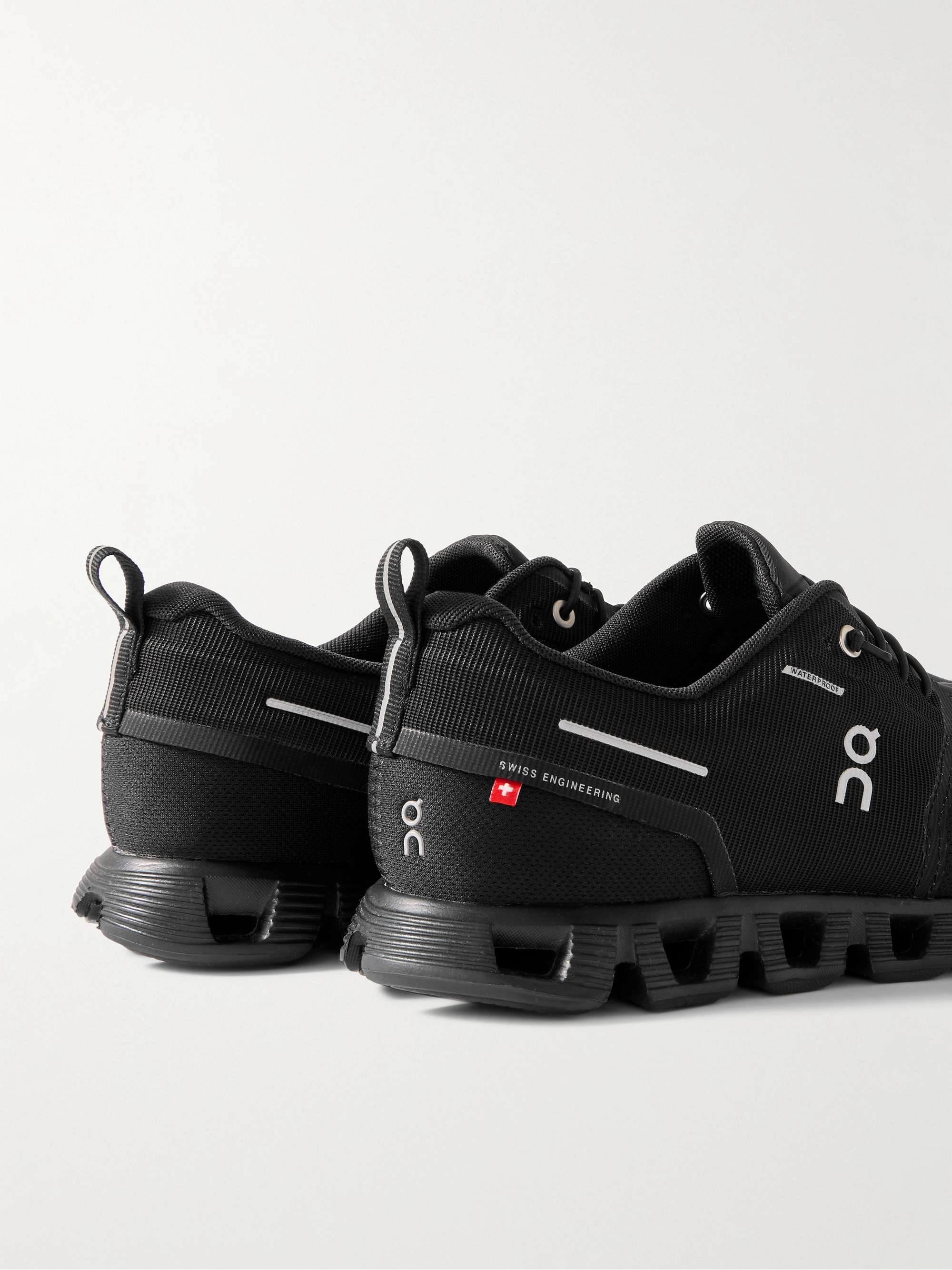 ON Cloud 5 Waterproof Rubber-Trimmed Mesh Sneakers