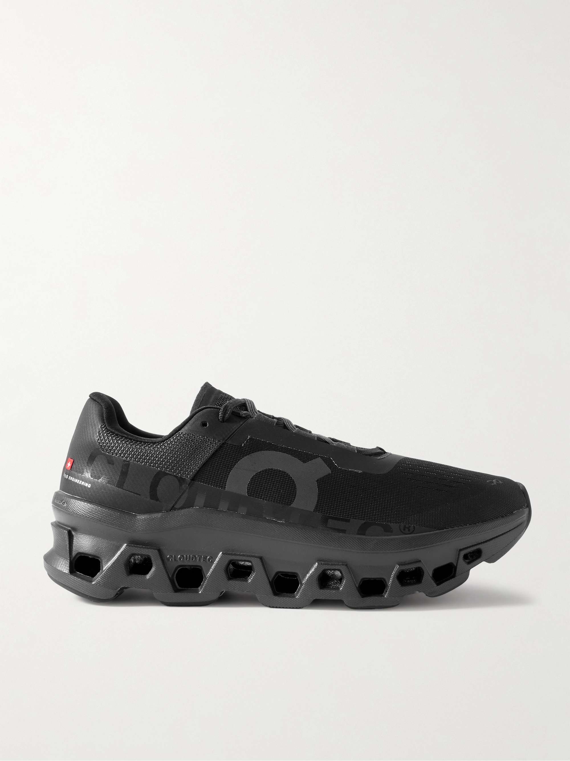 ON Cloudmonster Rubber Trimmed Mesh Running Sneakers for Men MR PORTER