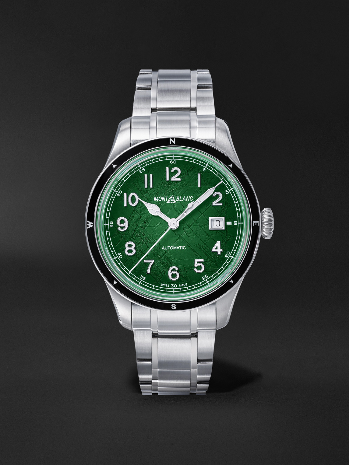 1858 0 Oxygen Automatic Stainless Steel Watch, Ref. MB133269
