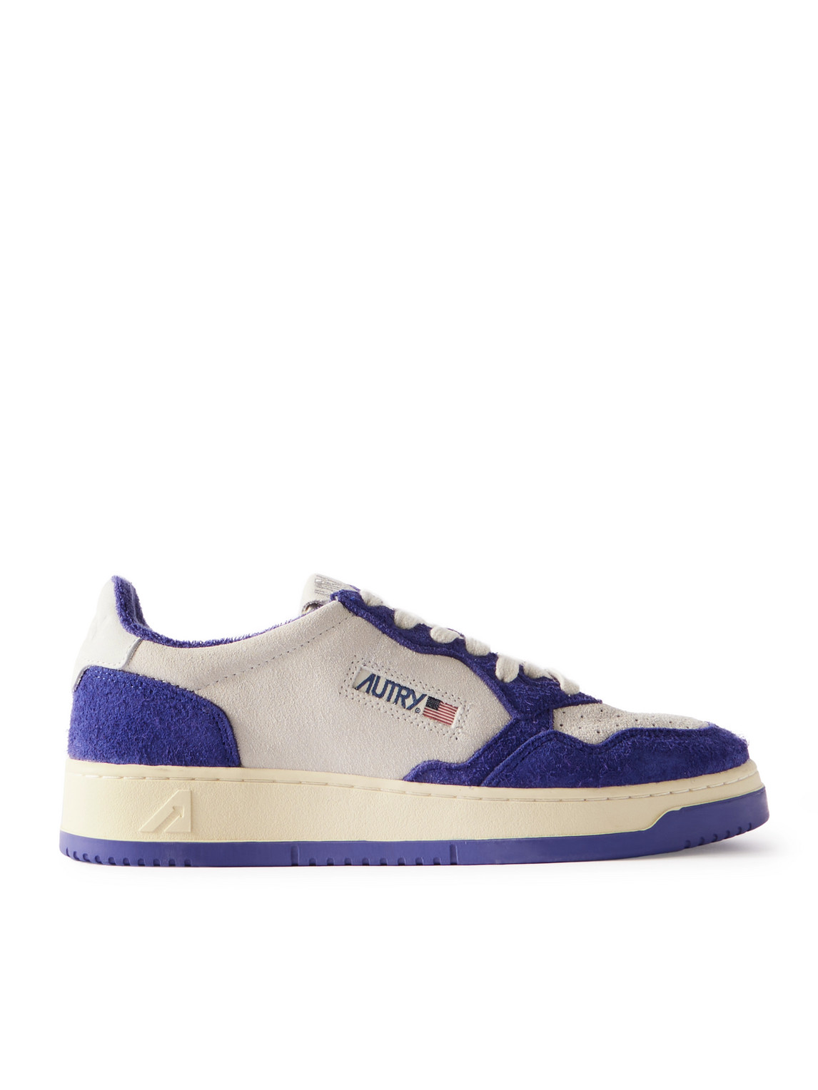 Autry - Medalist Two-Tone Suede Sneakers - Men - Blue - EU 46