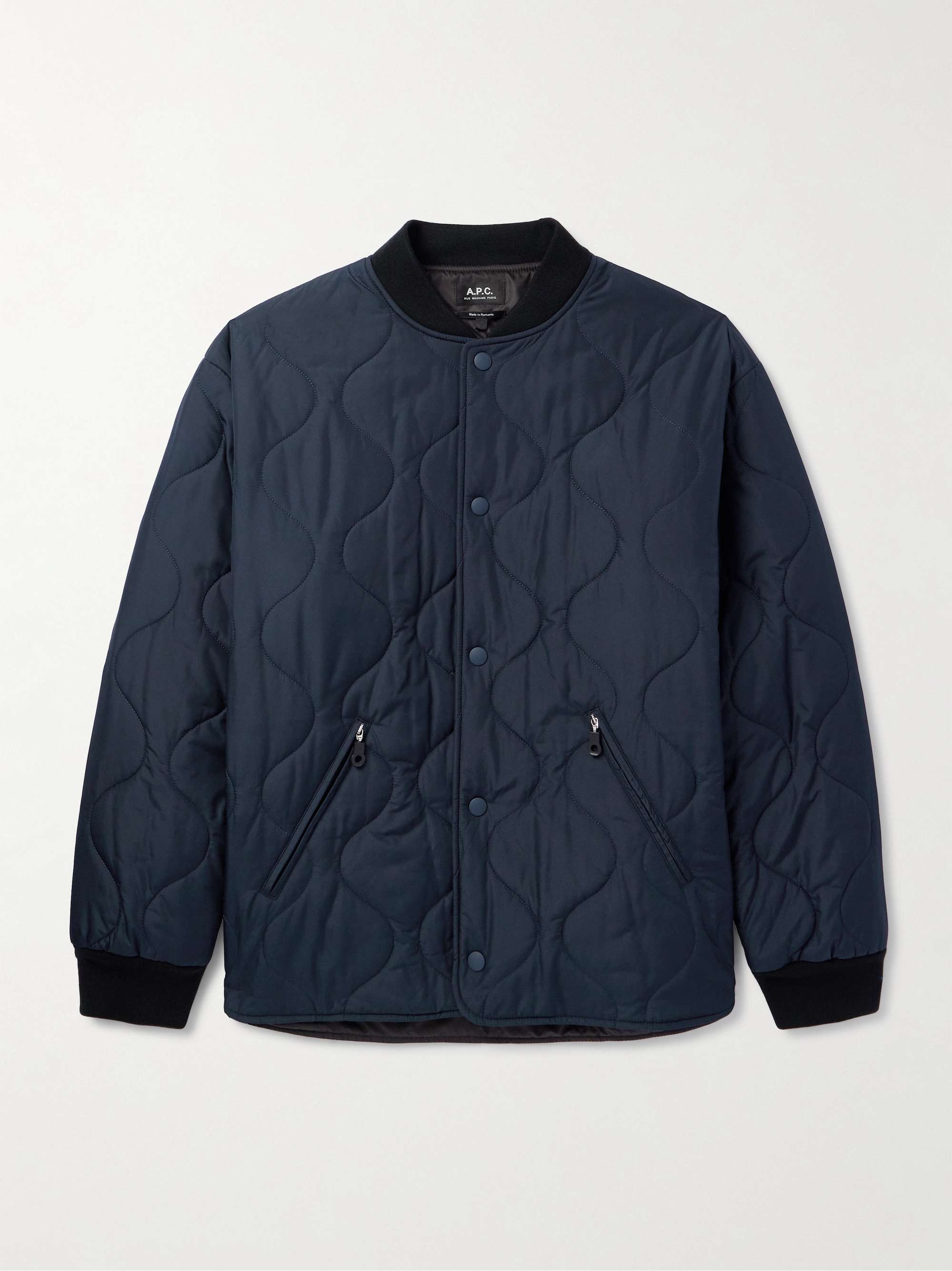 A.P.C. Florent Quilted Shell Jacket for Men | MR PORTER