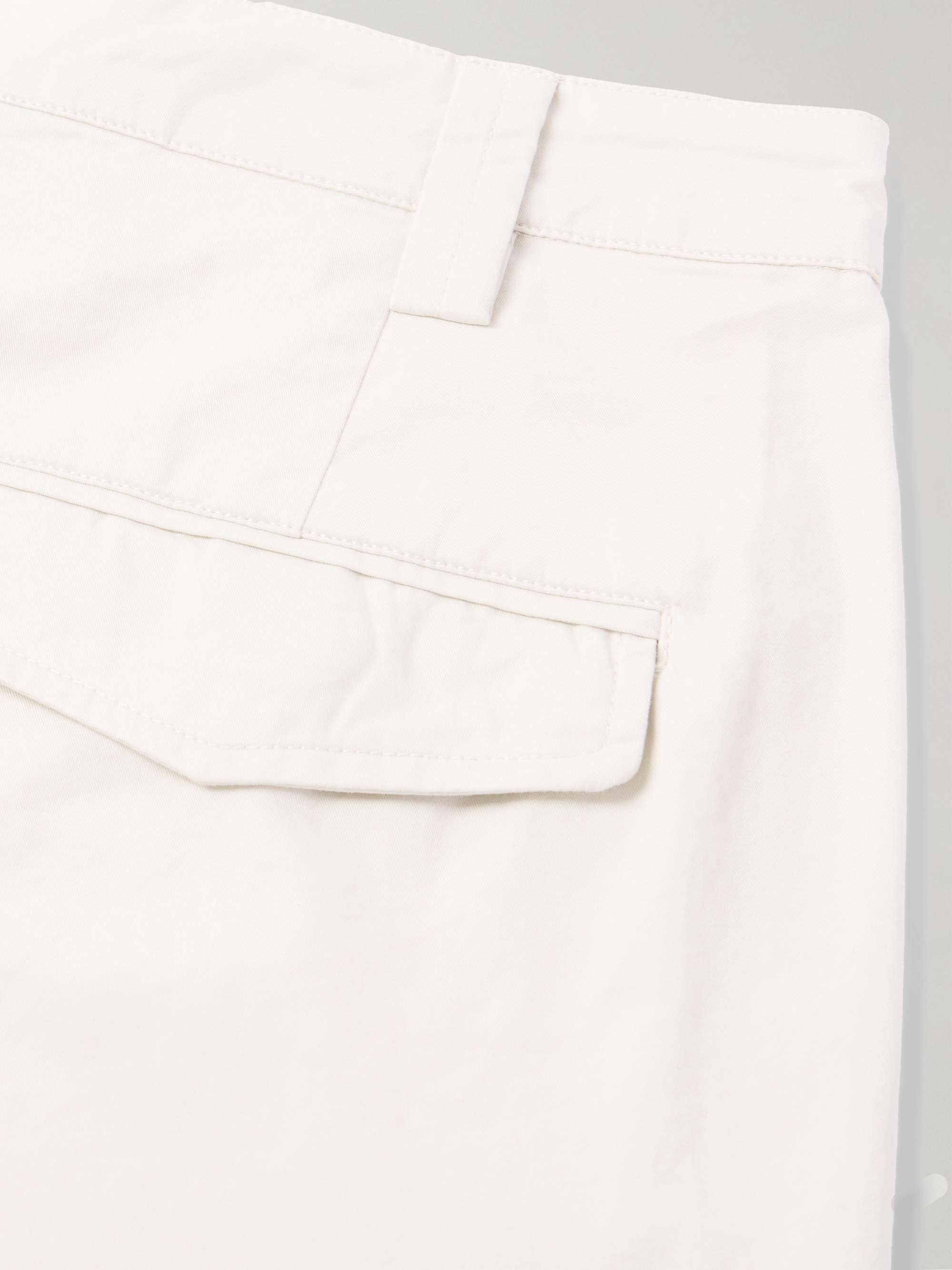 A.P.C. Renato Straight-Leg Pleated Cotton Trousers for Men A.P.C. Renato Straight-Leg Pleated Cotton Trousers for Men