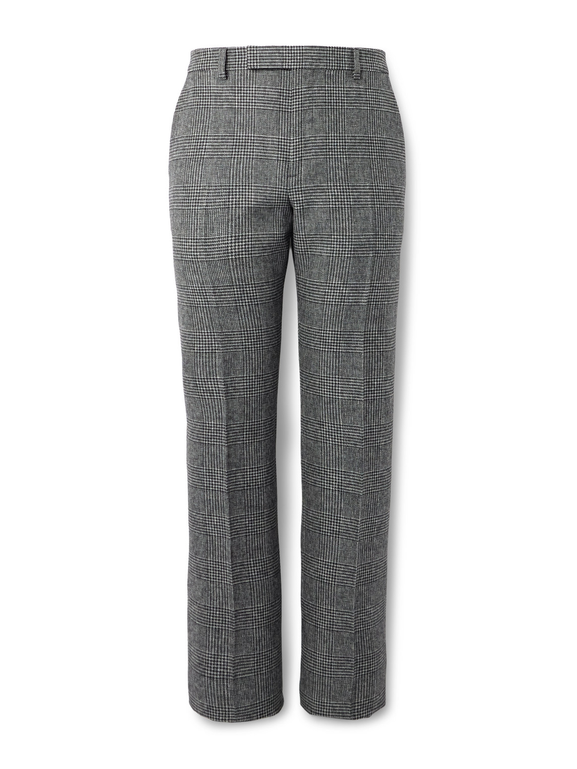 Celine Straight-leg Prince Of Wales Wool Trousers In Animal Print